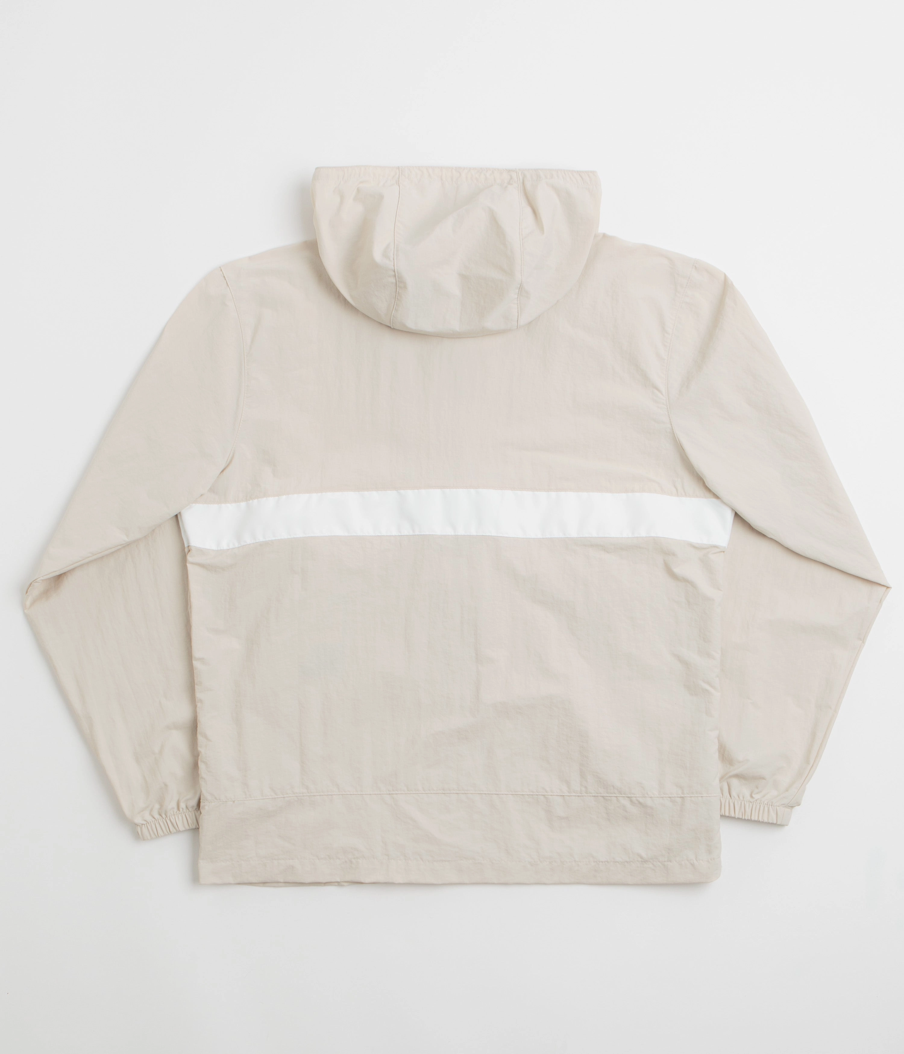 Active Lifestyle Easy Protection Columbia Spire Valley Hooded Windbreaker Jacket - Dark Stone / White