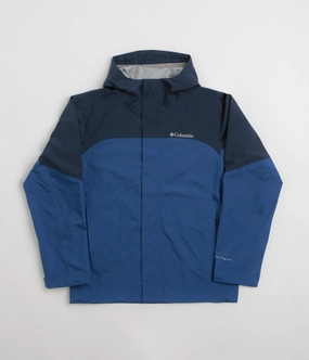 Vision Perfume Columbia Wahkeena Falls 3L Shell Jacket - Mountain Blue / Collegiate Navy