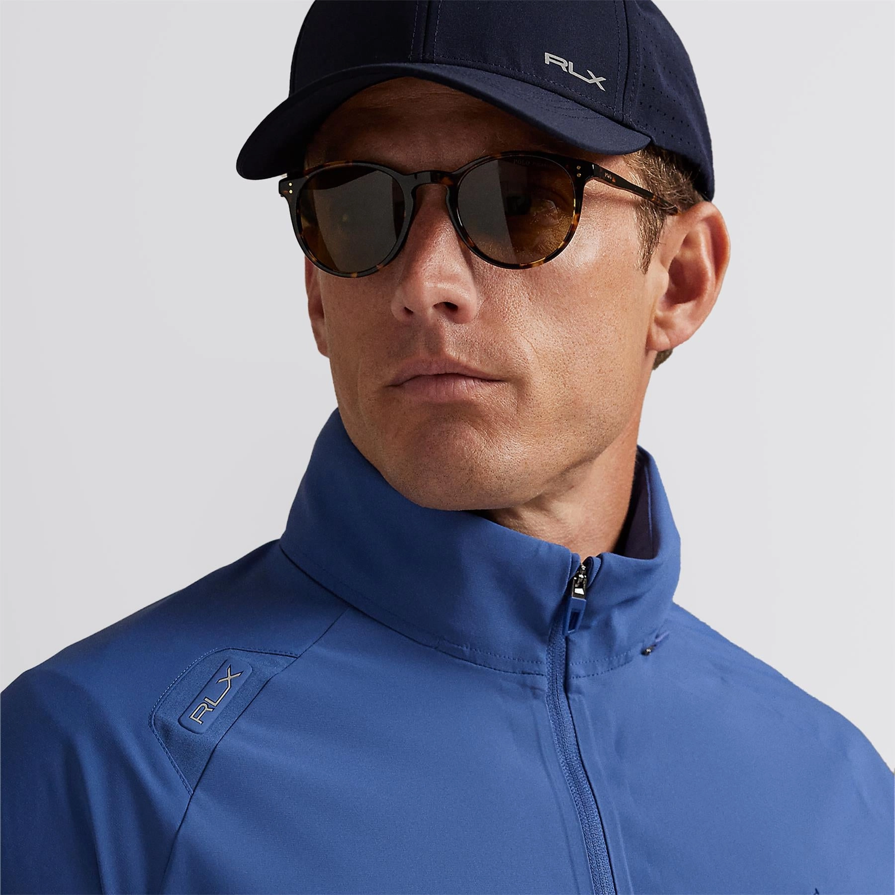 RLX Lightweight Hooded Jacket Old Royal Loungewear Guard