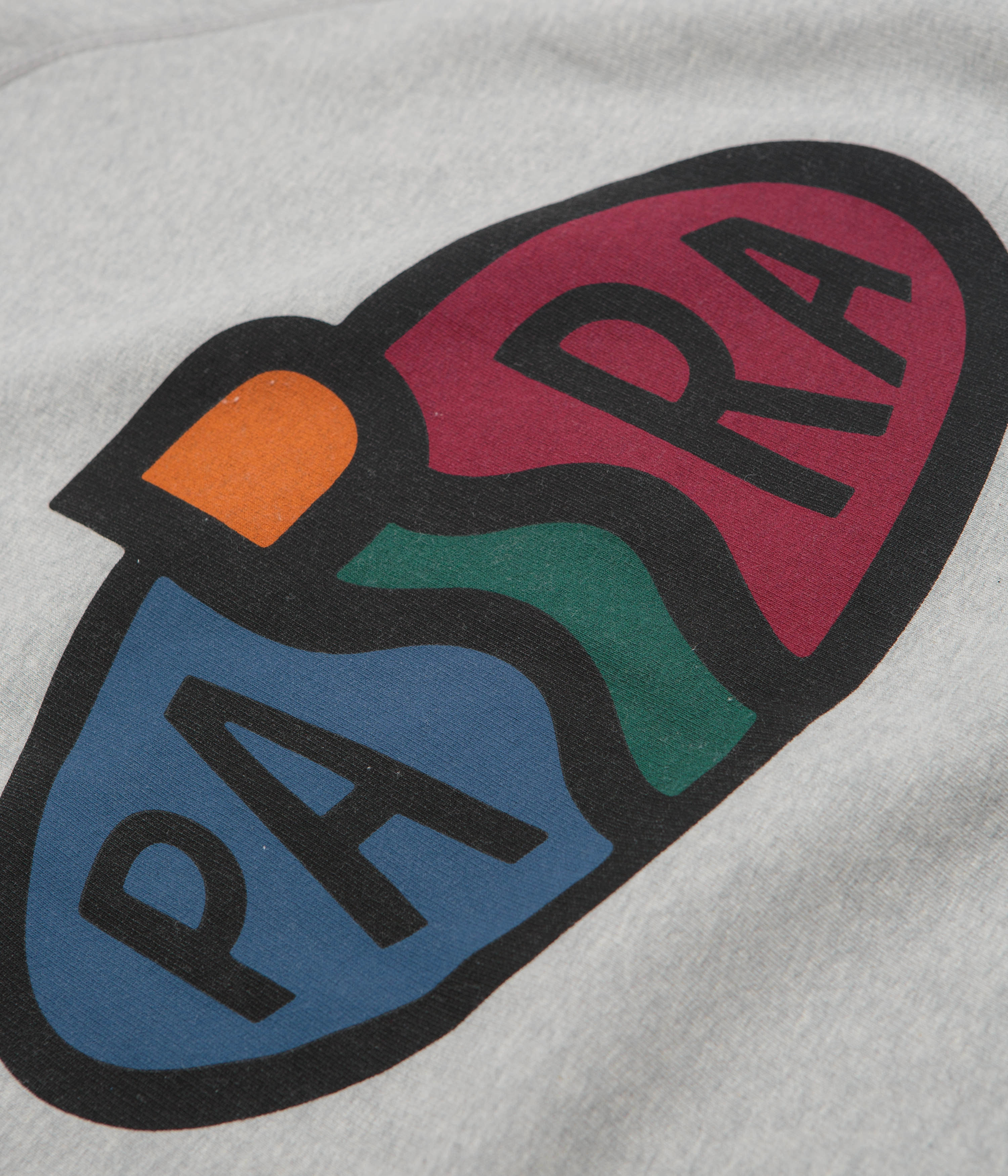 by Parra Legs Logo Crewneck Sweatshirt - Heather Grey industry standard Cozy Hoodie