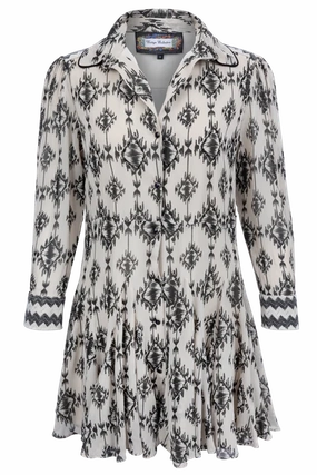 Flowy Layers Versatile Comfort Wear The Tucson Southwest- Inspired Dress by Vintage Collection