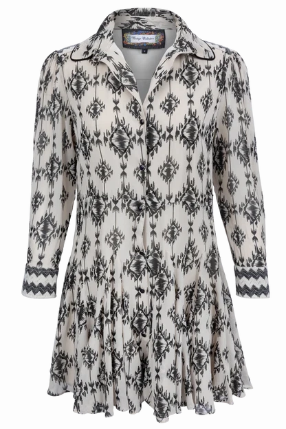 Flowy Layers Versatile Comfort Wear The Tucson Southwest- Inspired Dress by Vintage Collection