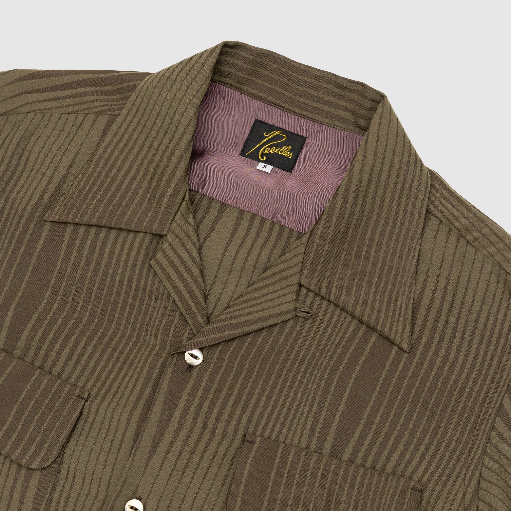 WAVE STRIPE JQ. S/S CLASSIC SHIRT Customizable Option Iconic look