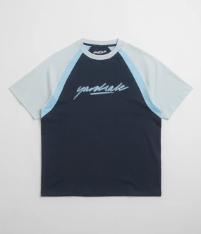 Yardsale Daze T-Shirt - Blue Recycled Polyester Blend aquarium event