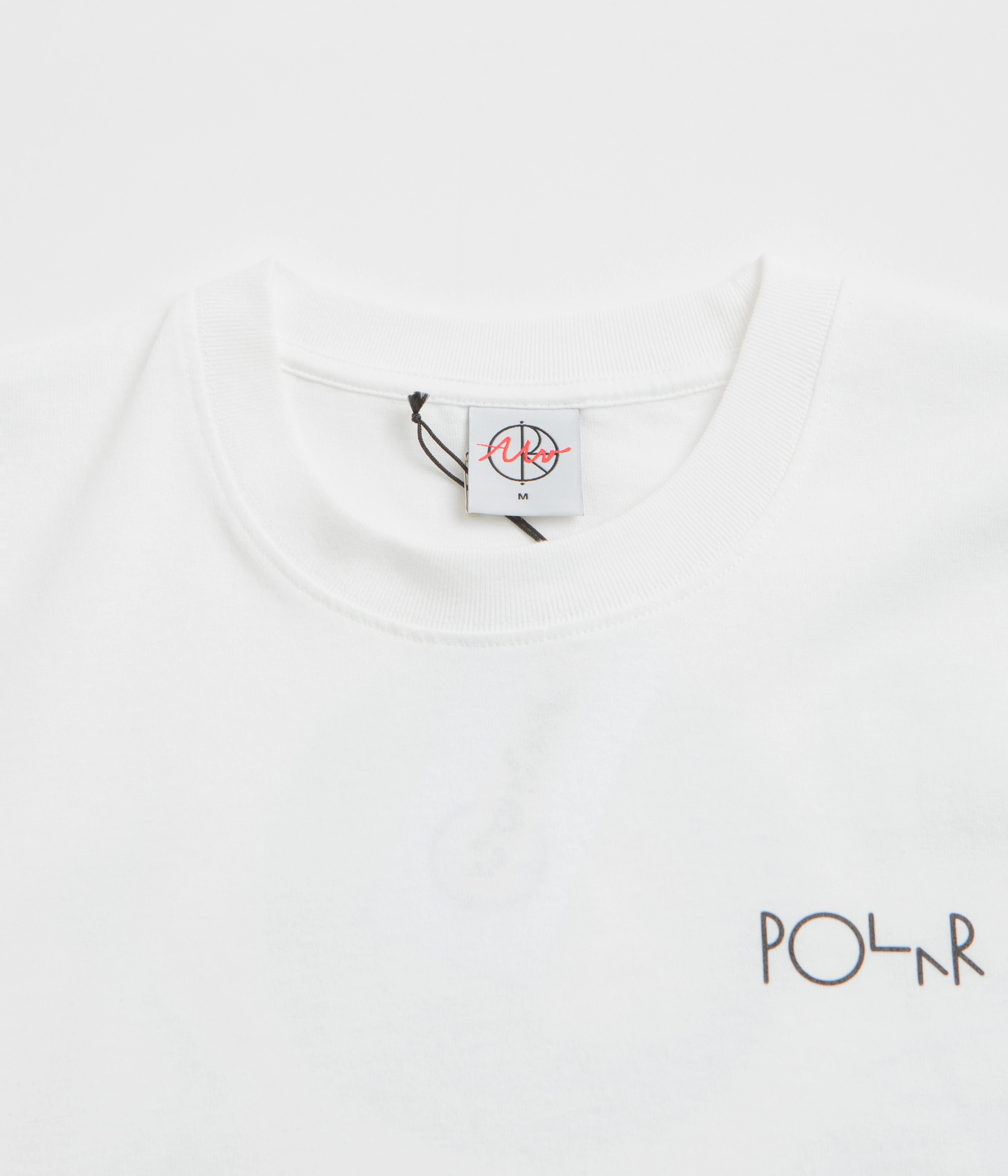 care instructions Polar Social Side T-Shirt - White