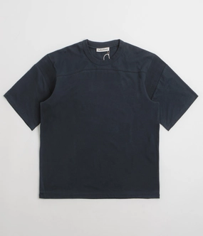 rhinestone Straight fit YMC Skate T-Shirt - Navy