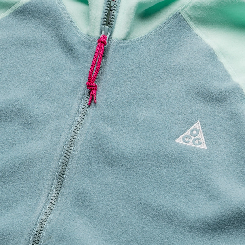 Nike ACG Wolf Tree Full Zip Hoodie - Mint Foam/Cannon Tagless Labeling