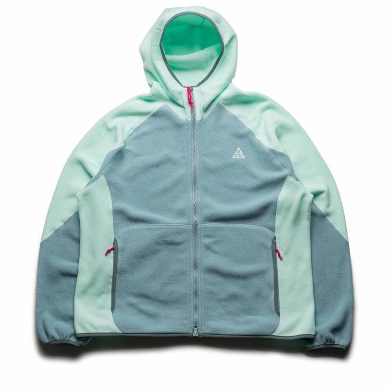 Outdoor Energy Suede Feel Nike ACG Wolf Tree Full Zip Hoodie - Mint Foam/Cannon