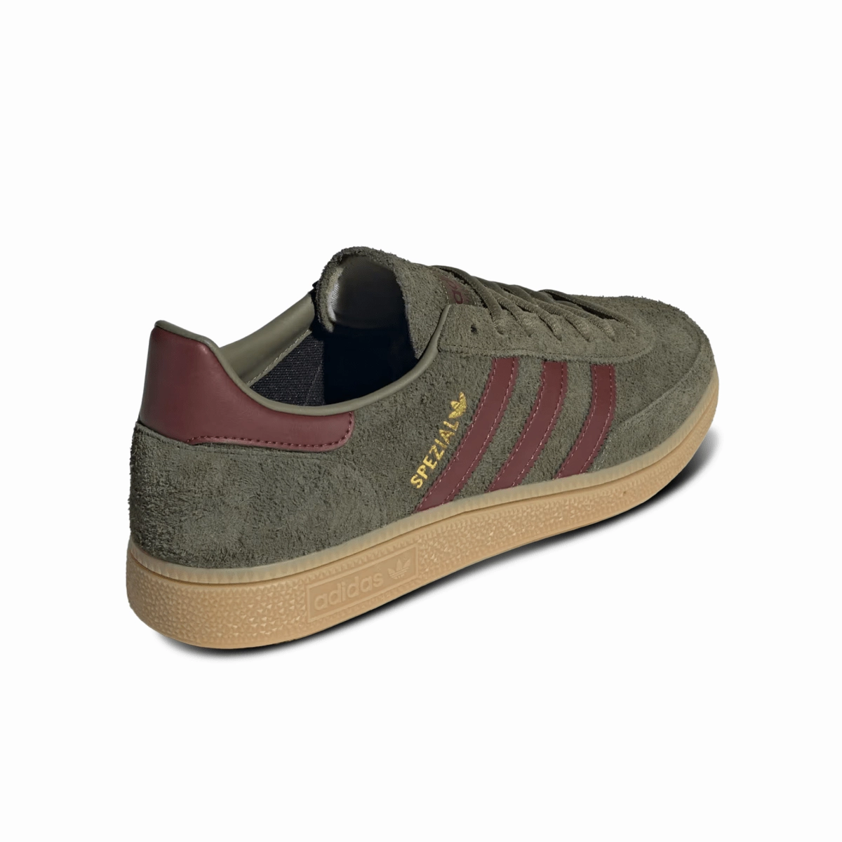 Adidas Men's Handball Spezial Focus Olive/Fox Brown/Gum Neutral Colorway