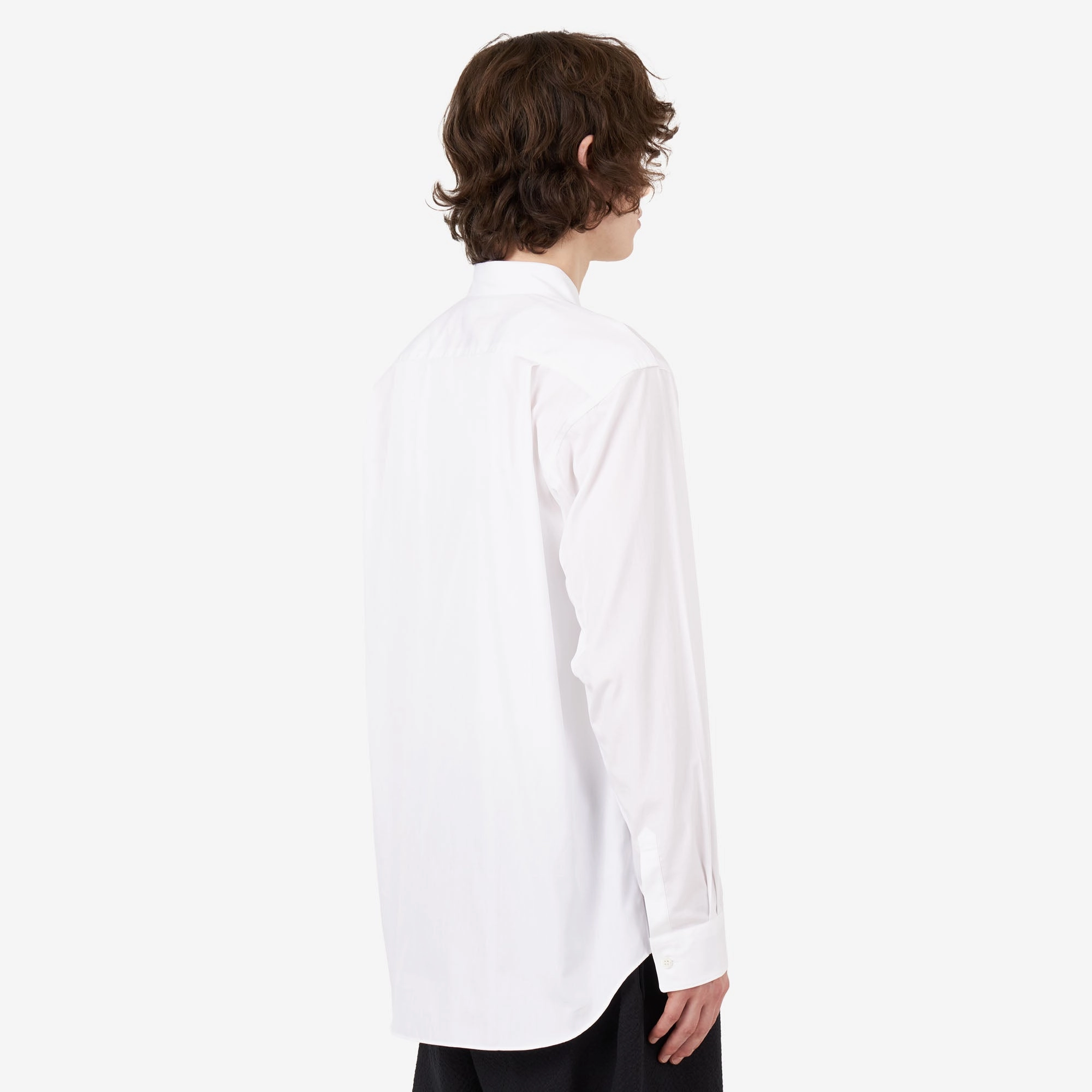 COMME des GAR?ONS SHIRT Oversized Pocket Shirt / White Summer Outfit