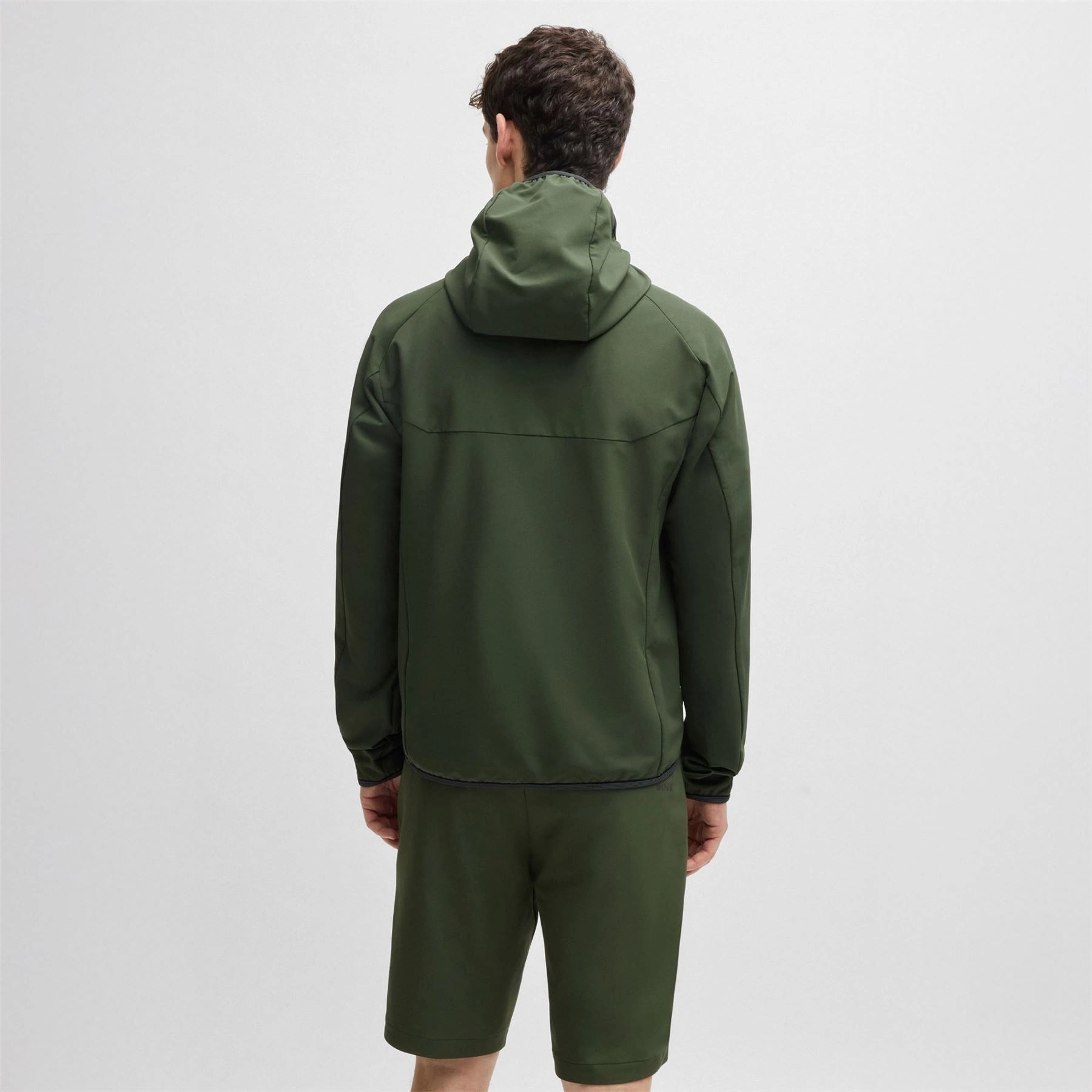 Commuter Hooded Jacket Dark Green Procedure