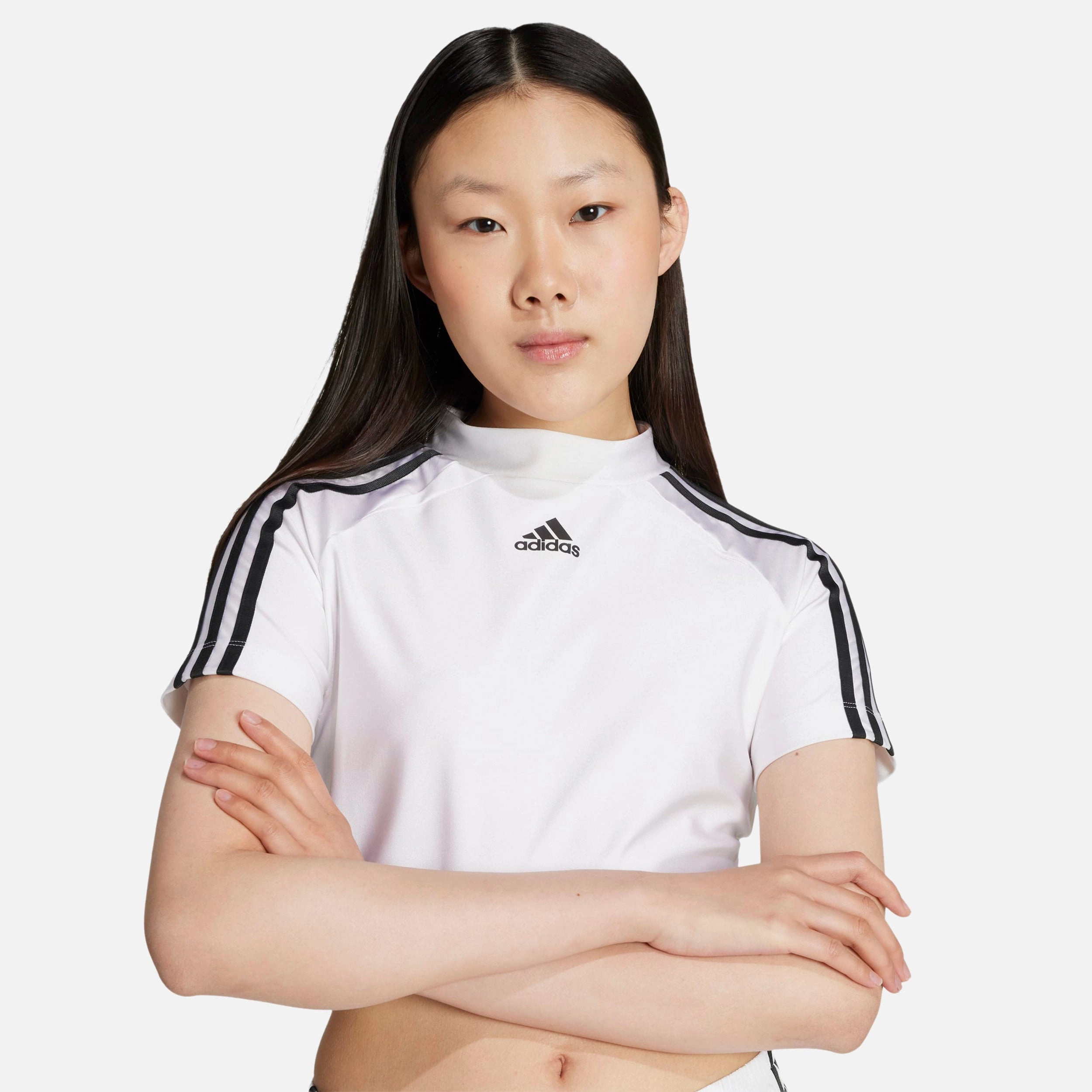 Wmns Teamgeist Adicolor Baby Tee Iron safe Patchwork