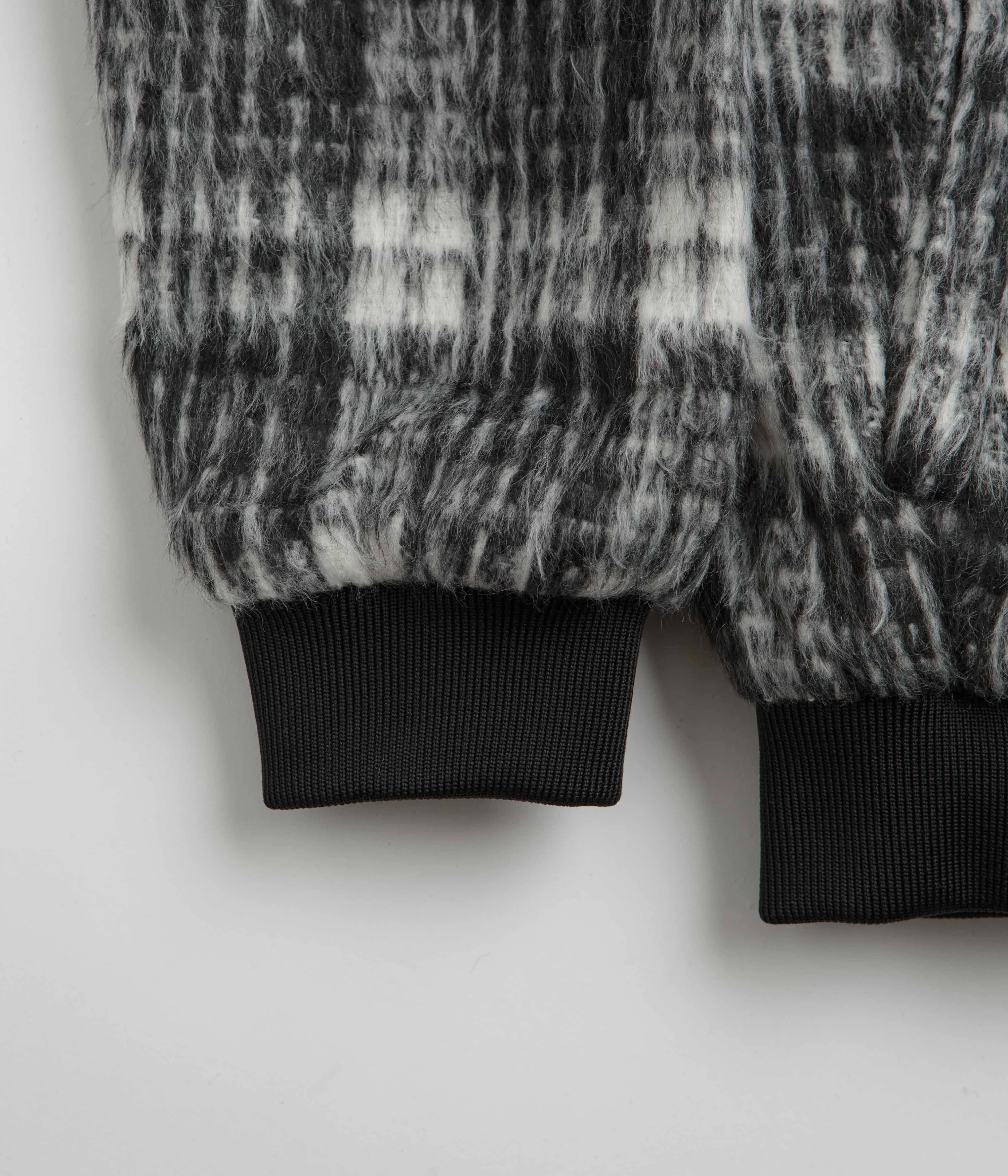 Butter Goods Heavy Plaid Work Jacket - Black / White Advantage