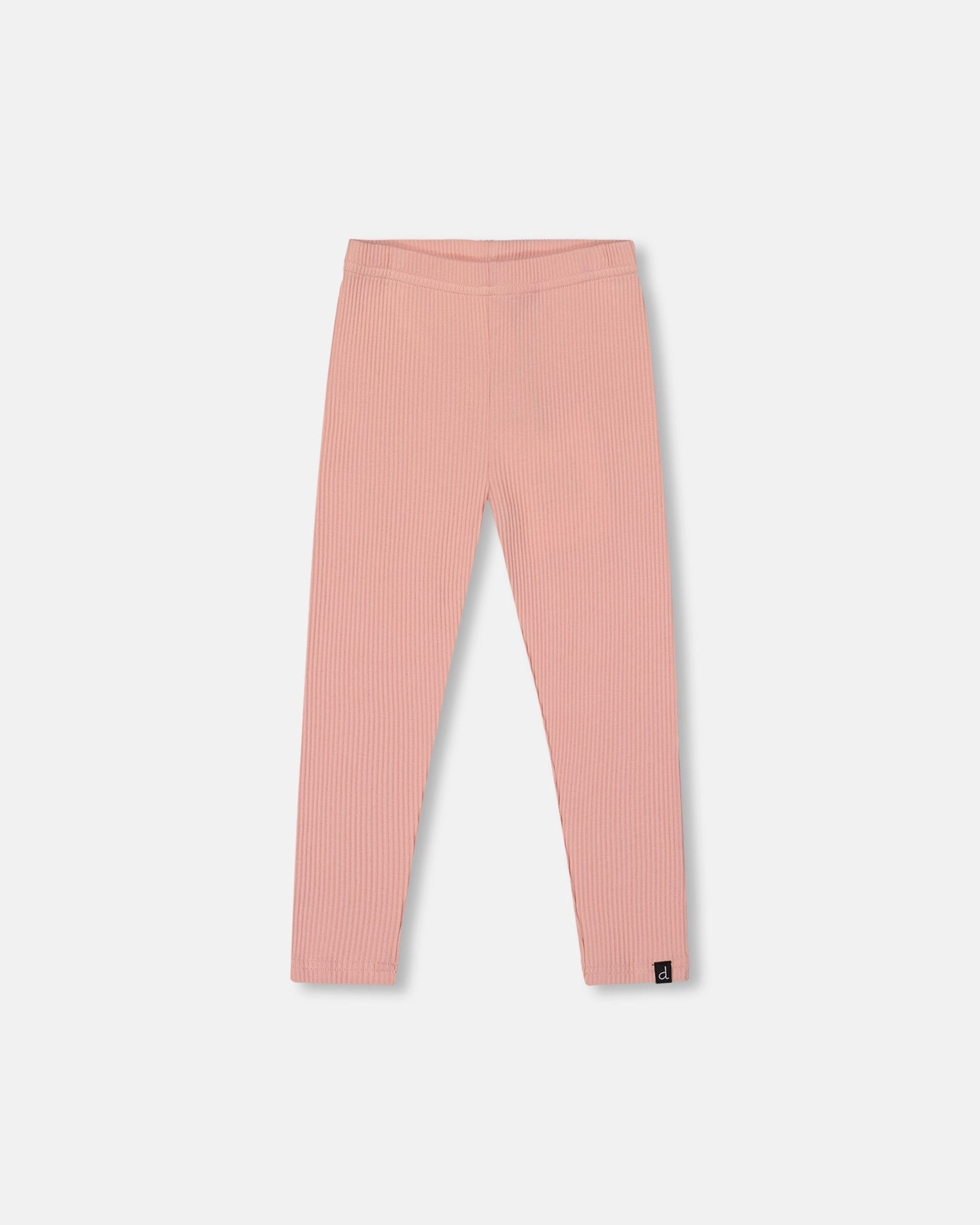 Warm Fit Recycled Polyester Ribbed Leggings Pink