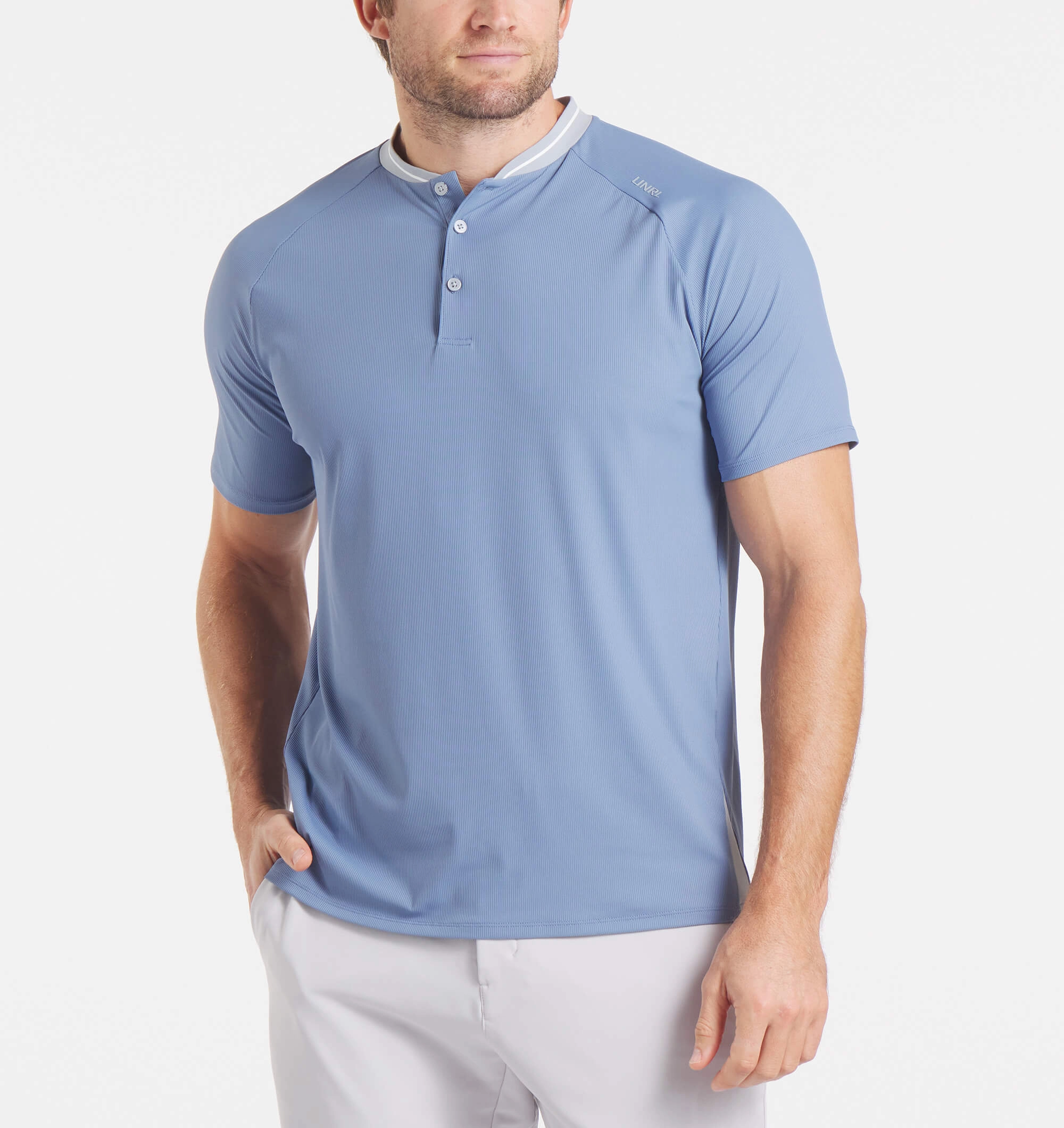 Metallic Fiber Blend Condor Polo