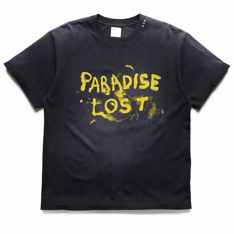 hot air balloon venue raw hem Alchemist Paradise Lost Tee - Moonstone