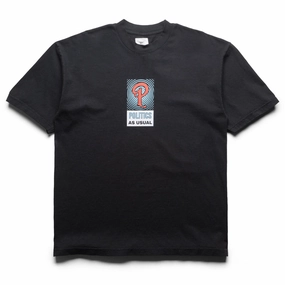 soccer event flight event Politics Hell's Kitchen Tee - Black