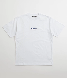 City Life XLarge Embroidered Standard Logo T-Shirt - White