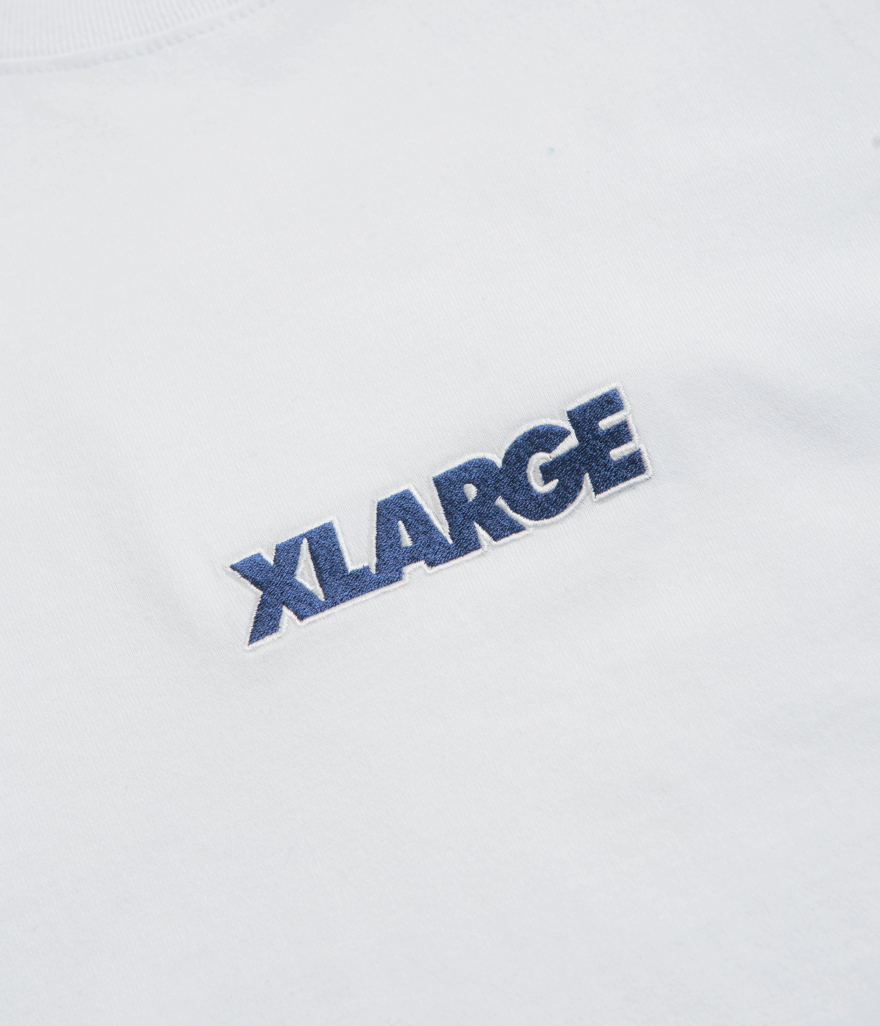 skiing event XLarge Embroidered Standard Logo T-Shirt - White
