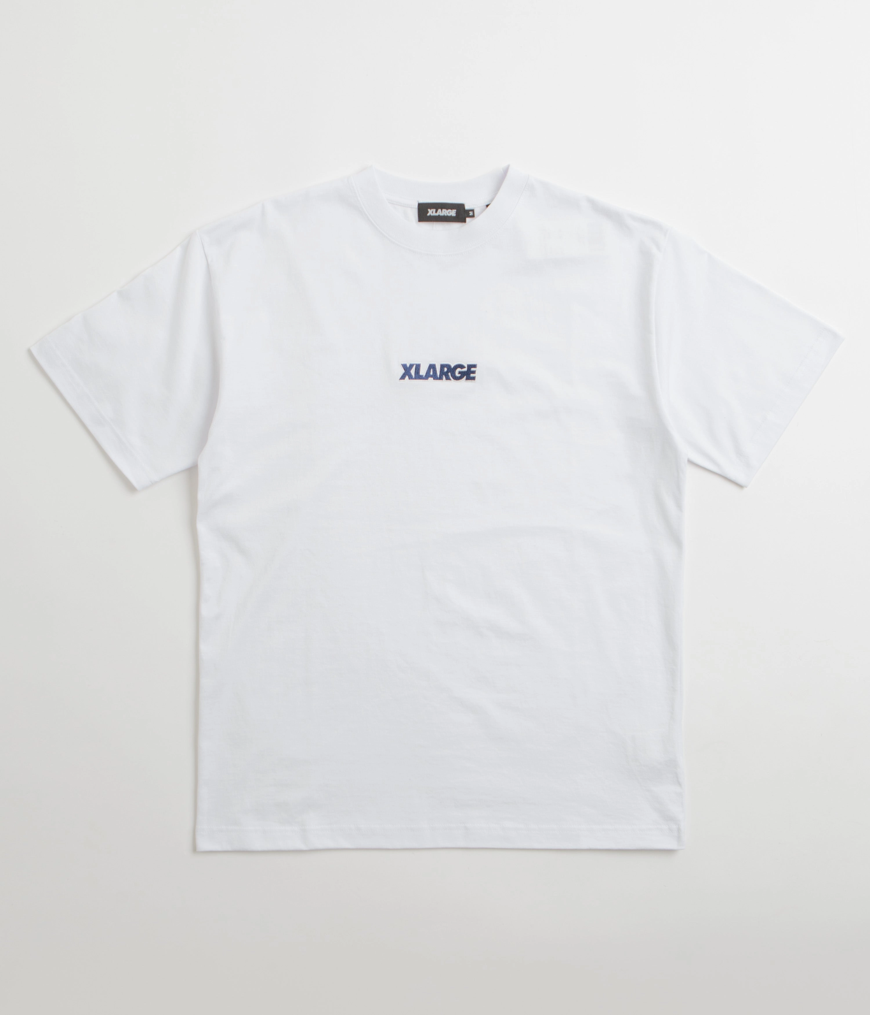 City Life XLarge Embroidered Standard Logo T-Shirt - White