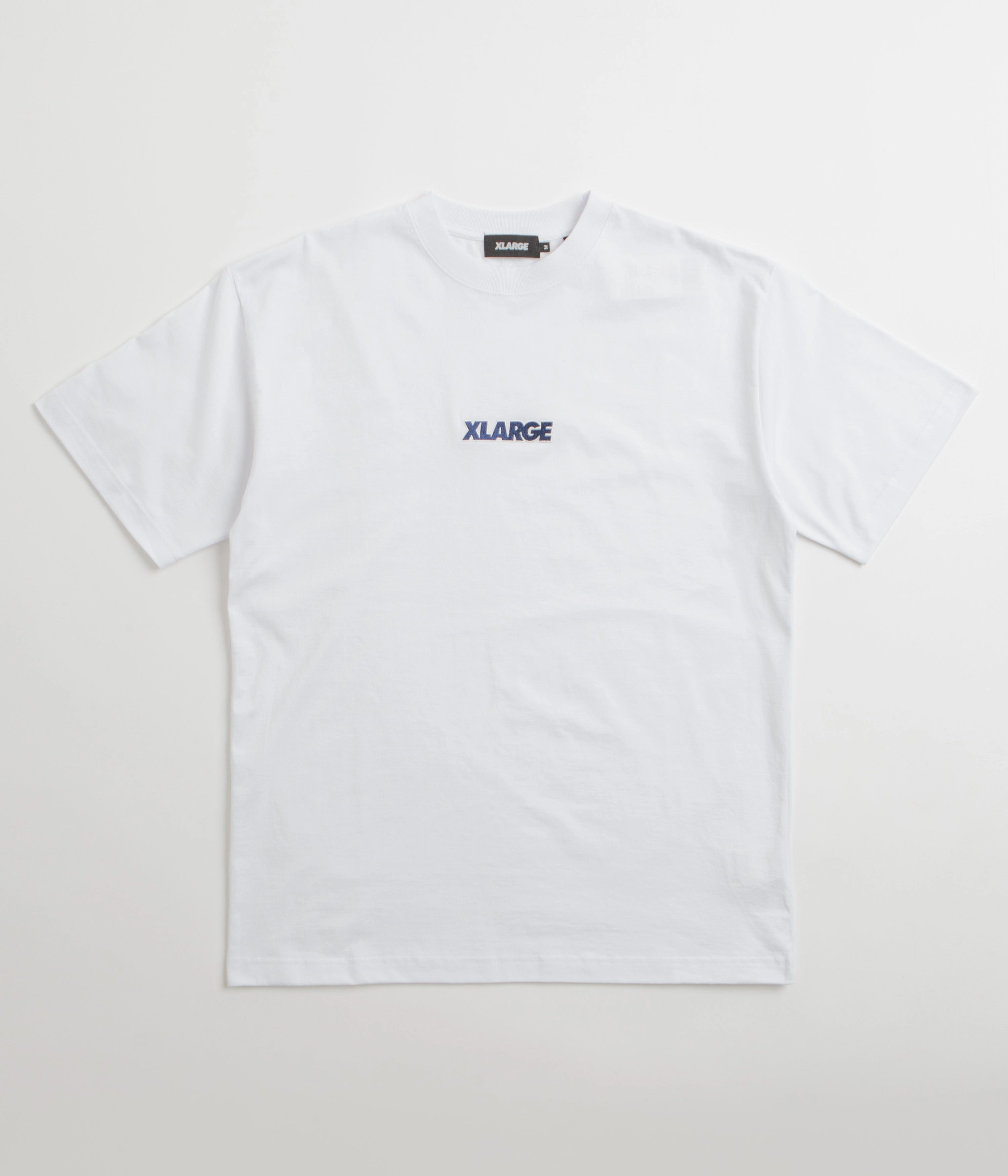 XLarge Embroidered Standard Logo T-Shirt - White volleyball event Exclusive Design