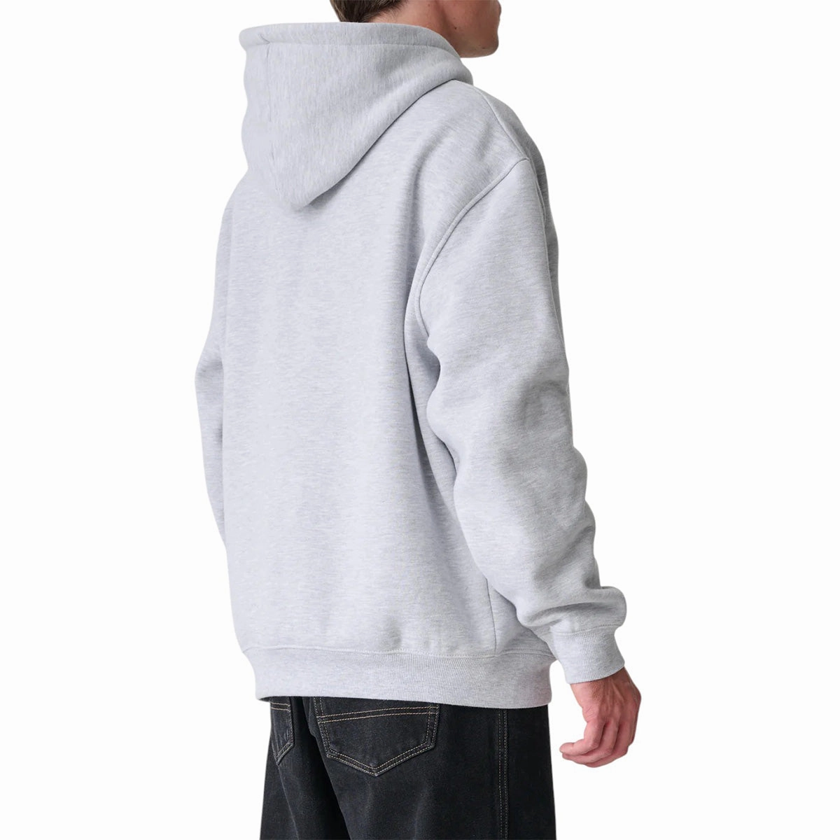 Sporty Layers S/Double - Dot Shop Hoodie Ash Heather