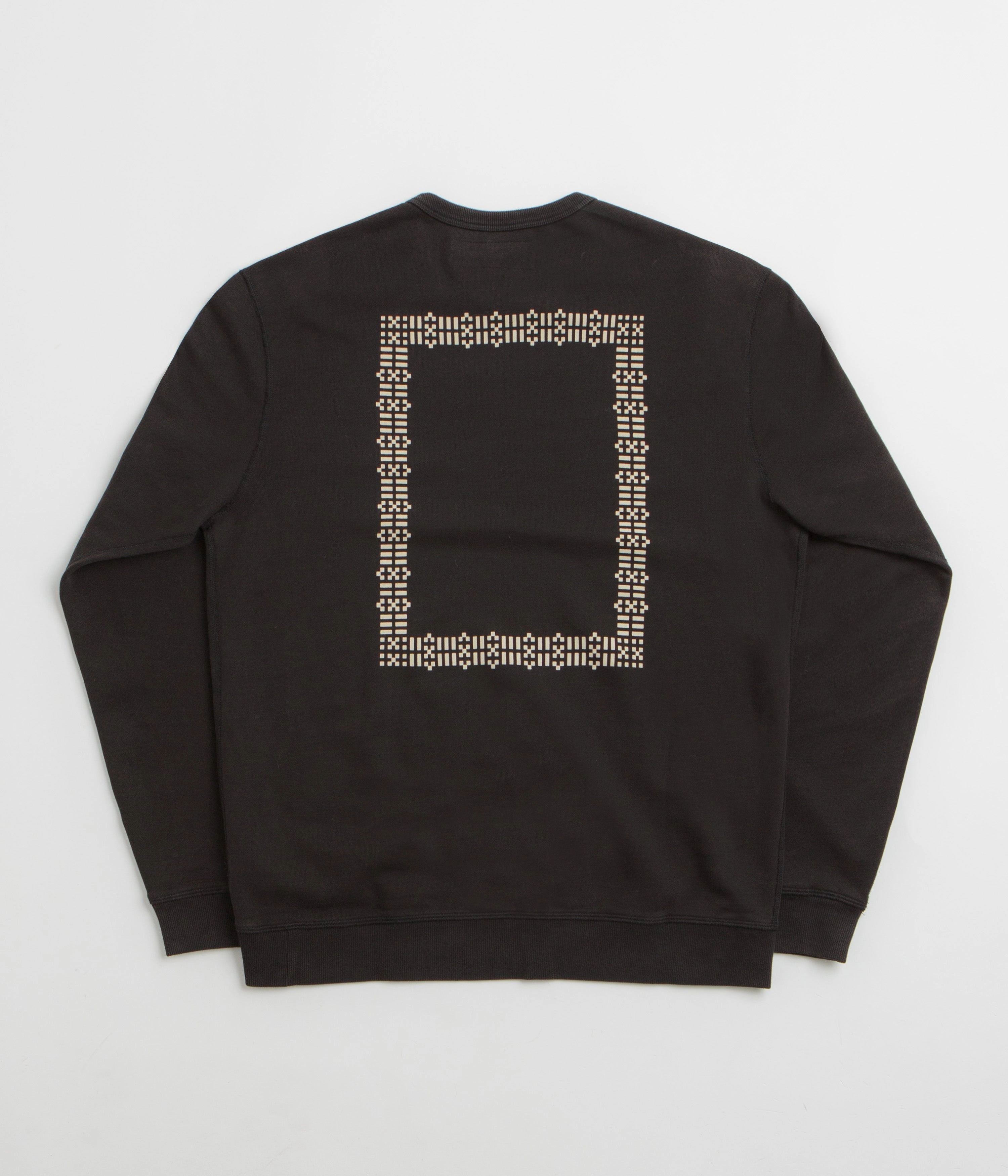 Simple Comfort product team unity Mollusk Helix Crewneck Sweatshirt - True Black