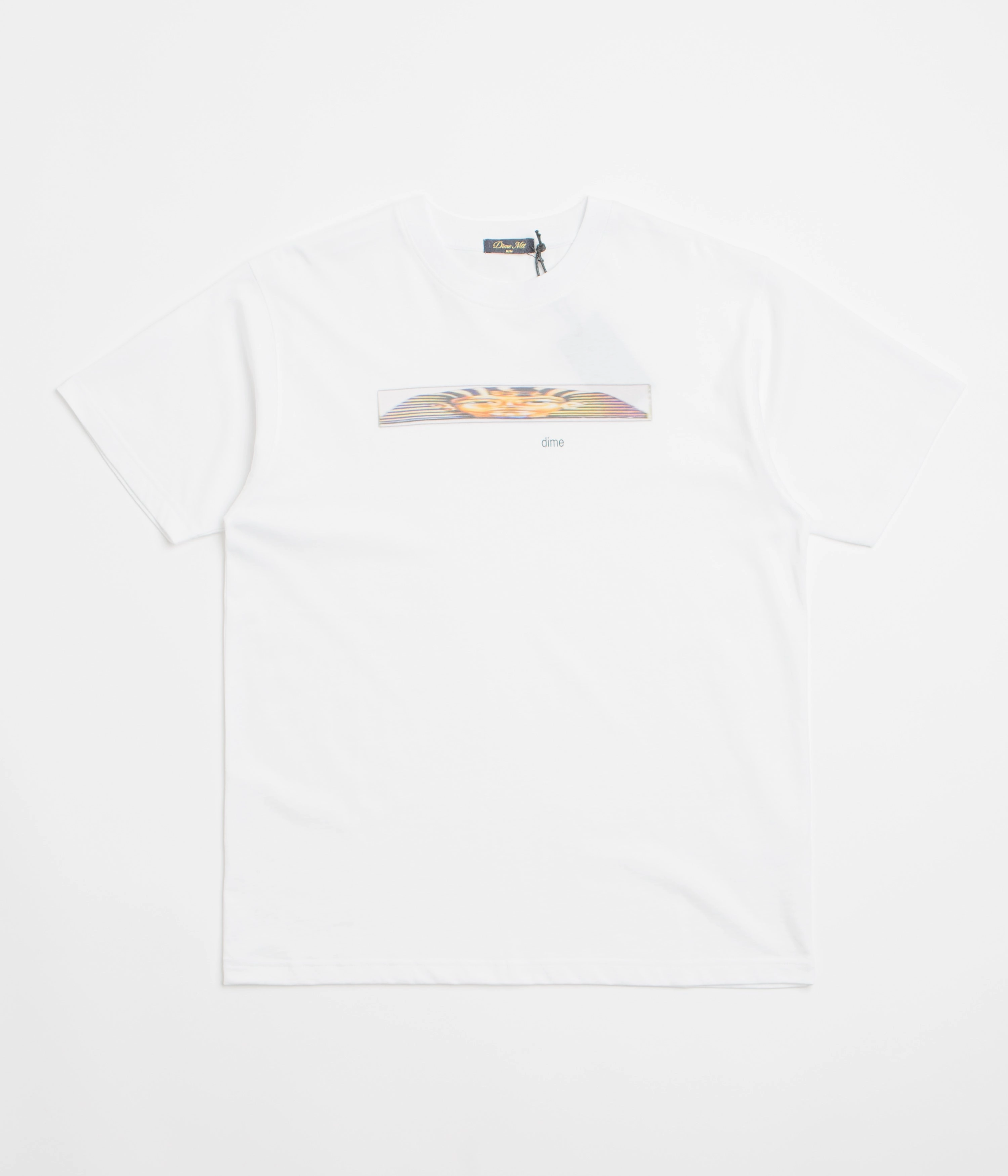 Dime Stretch T-Shirt - White foldable
