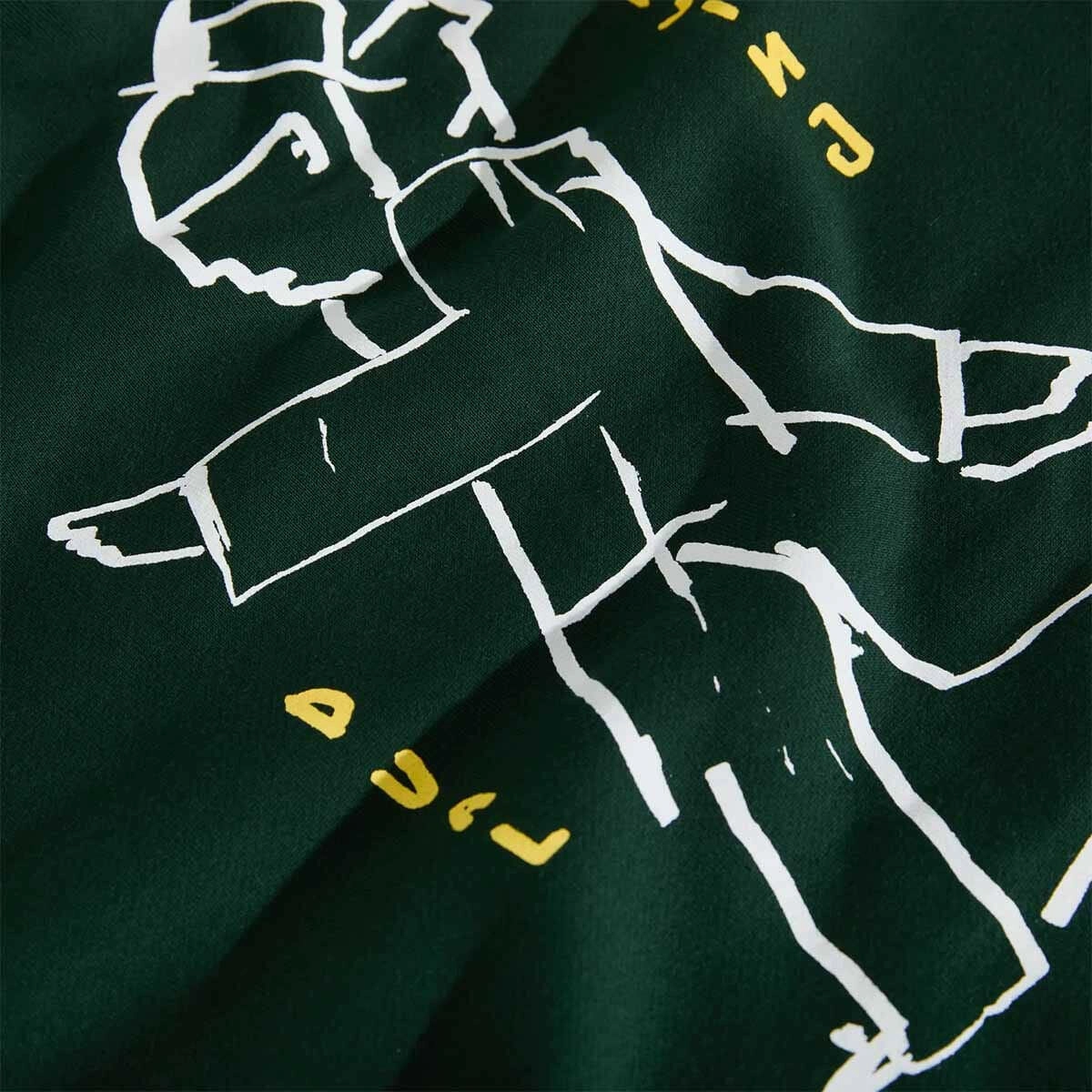 Polar - Dual Living Dave Hoodie Dark Green Roomy Waist