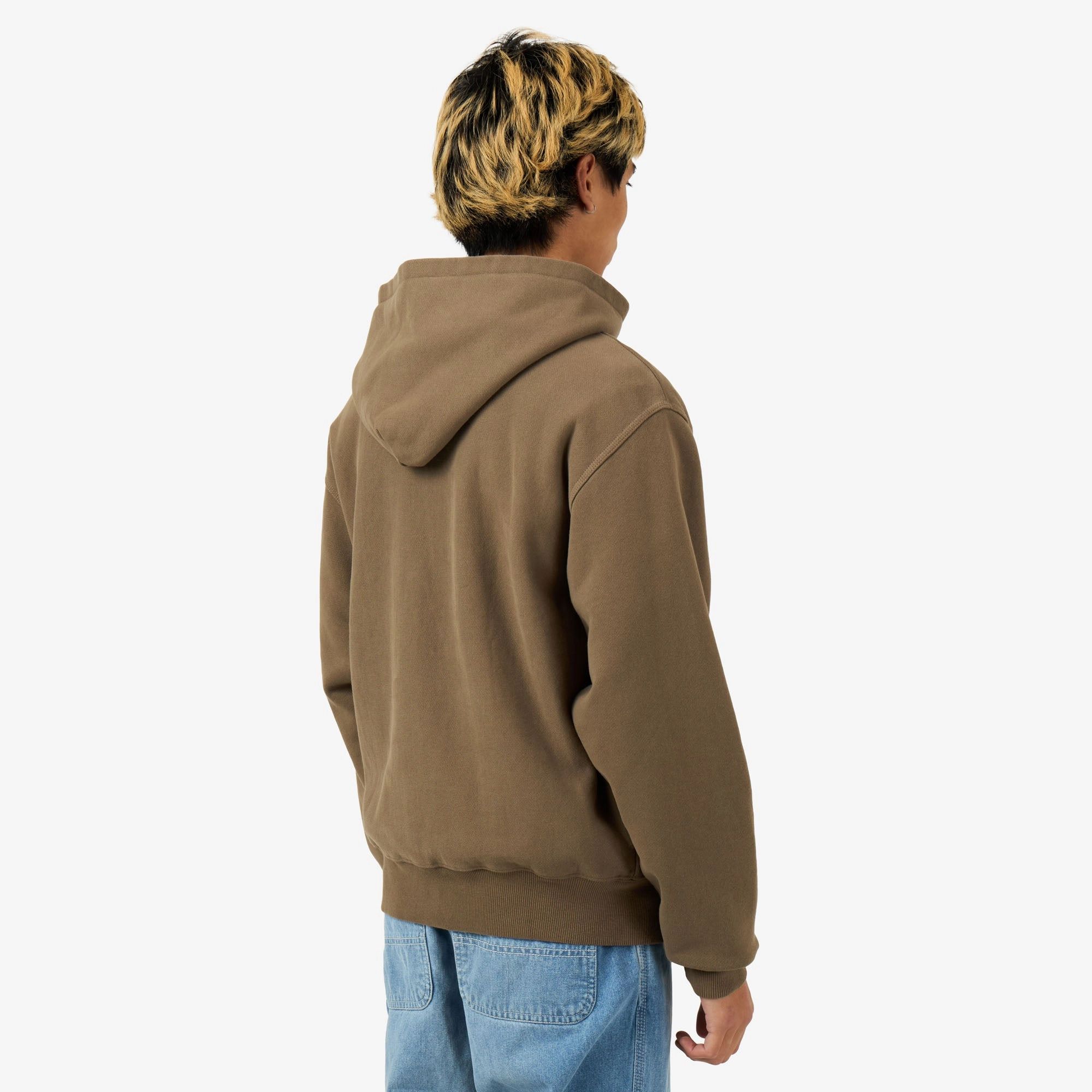 Classic Layering Brain Dead Future Vision Hoodie Coffee