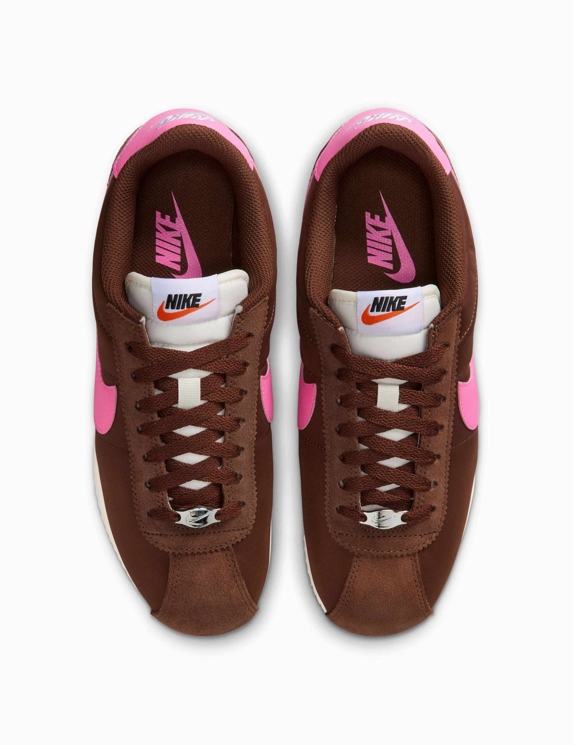 Chic Design Cortez Textile Shoes - Fauna Brown/Sail/White/Pink Spell