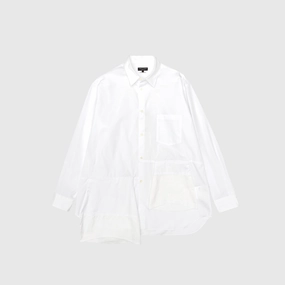 Layering Essential Gym Wear COTTON POPLIN POCKET SHIRT