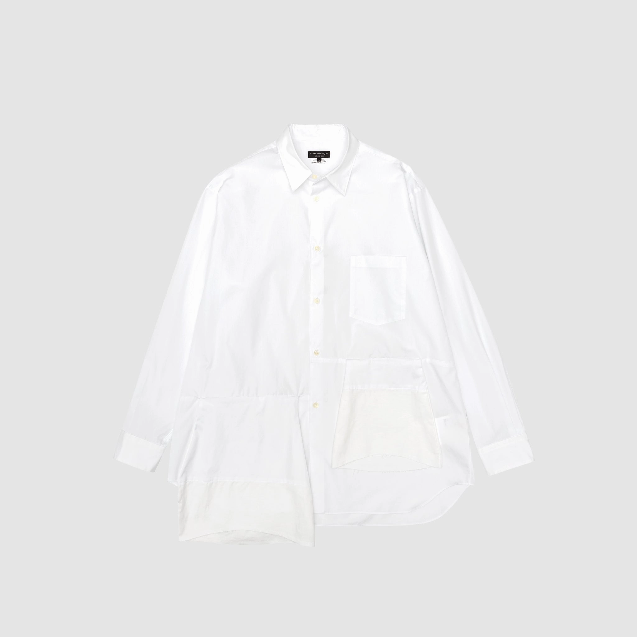 Layering Essential Gym Wear COTTON POPLIN POCKET SHIRT