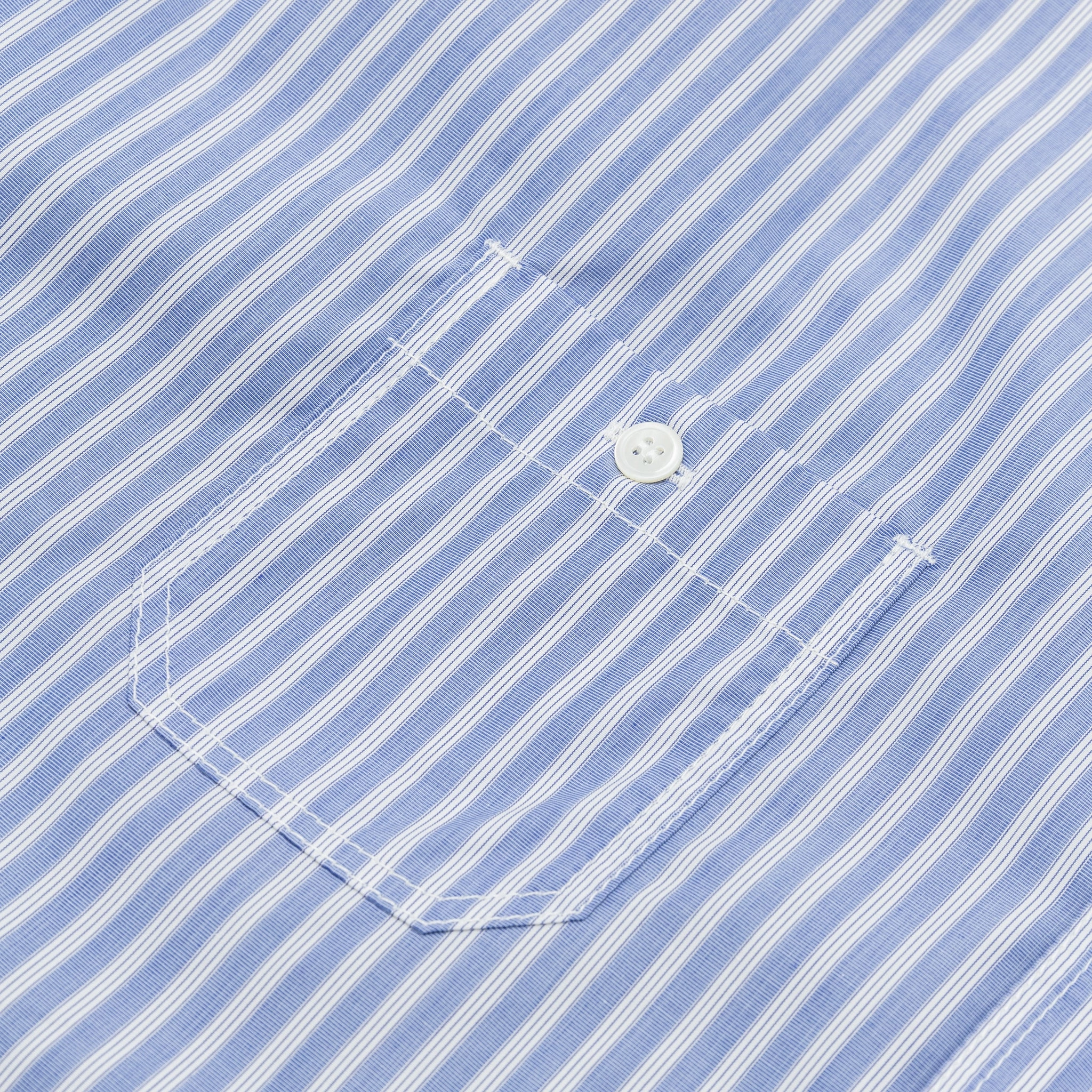 COTTON STRIPED ELBOW PATCH SHIRT Odor Control Fabric