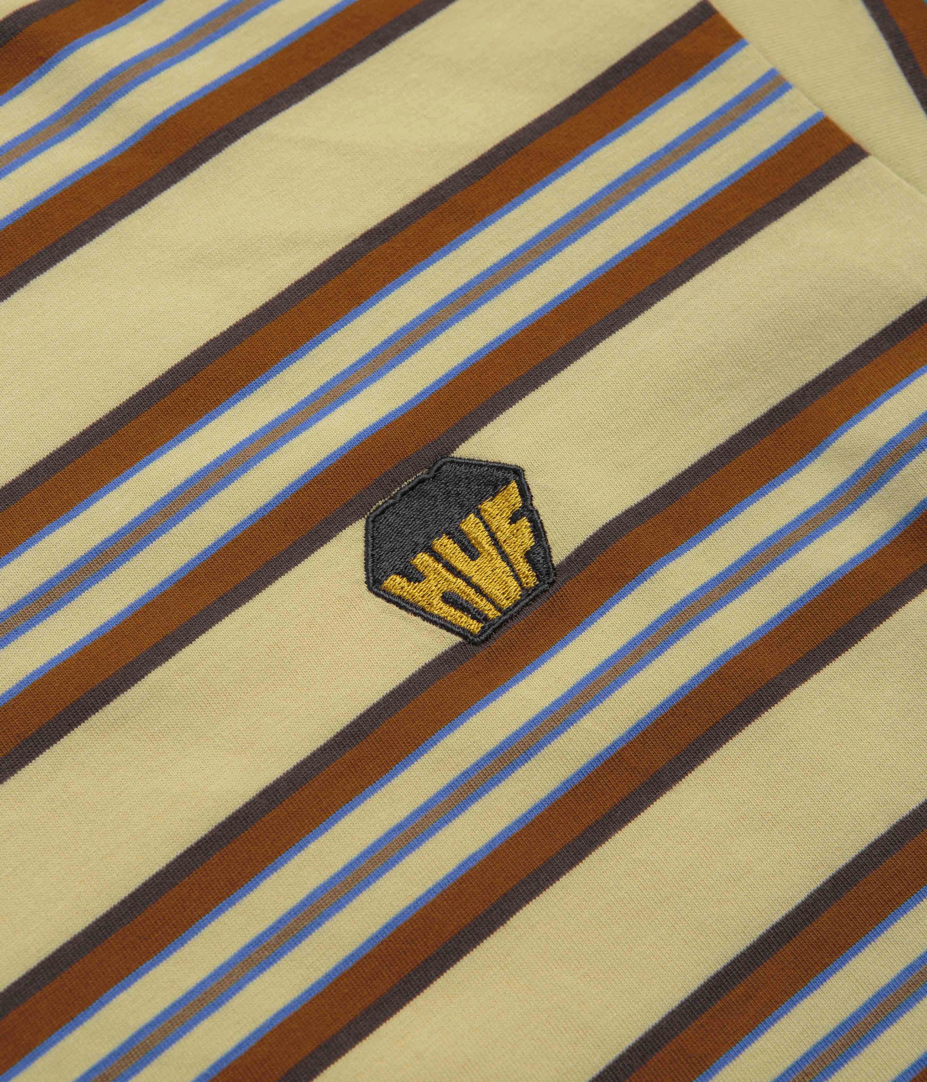 HUF Big Block Stripe T-Shirt - Clay Ombre Trendy Silhouette