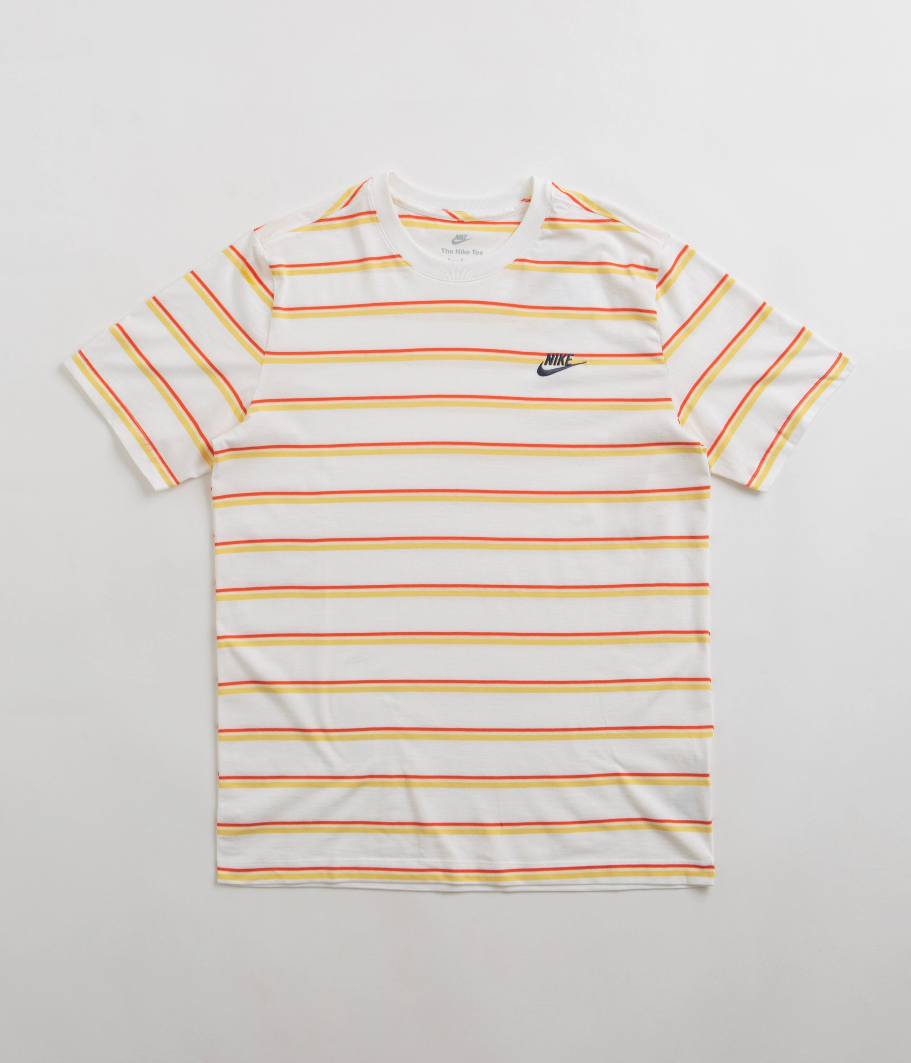 Nike Stripe T-Shirt - White / Multi Innovative