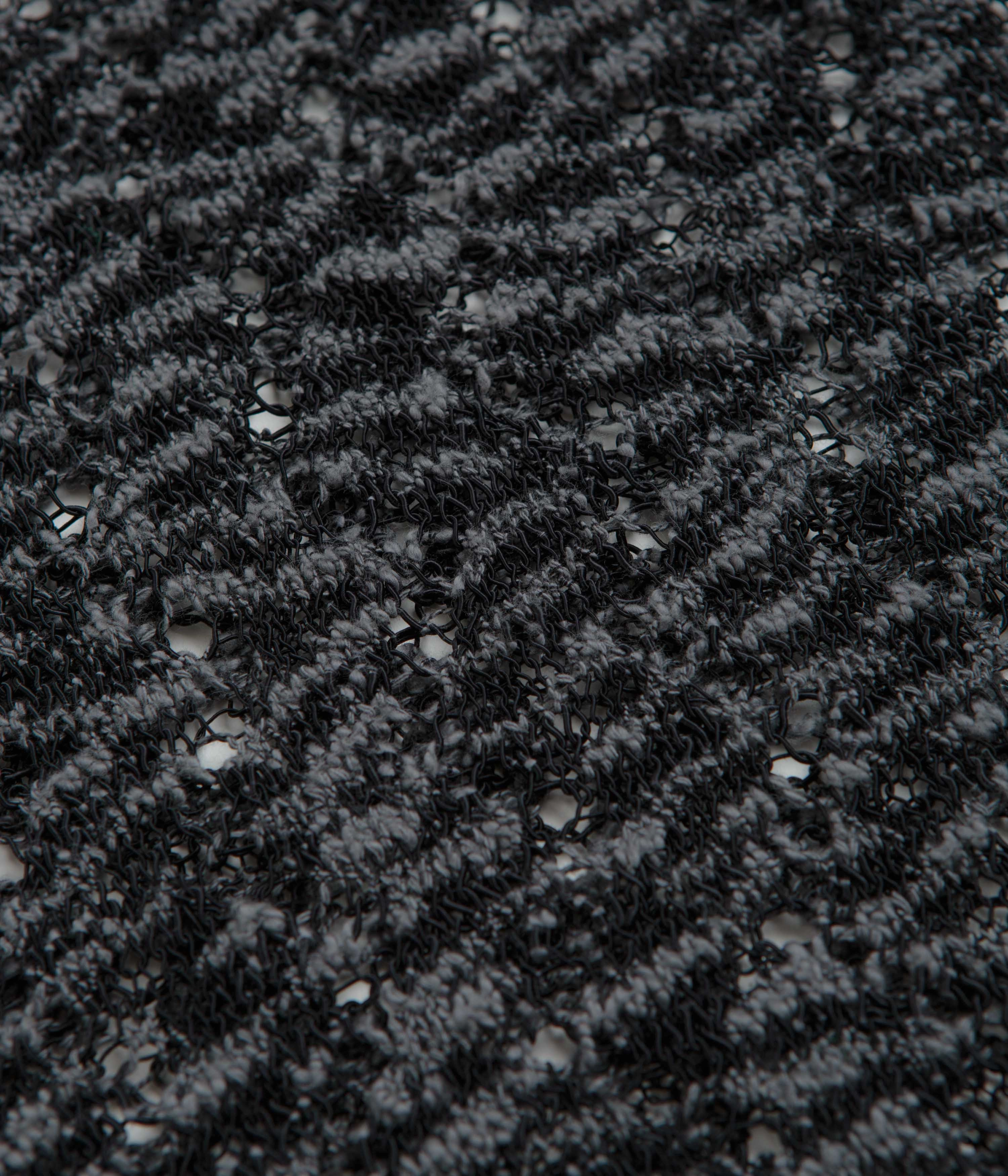 Obey Andre Polo Short Sleeve Sweatshirt - Black Cozy Texture product tribal energy