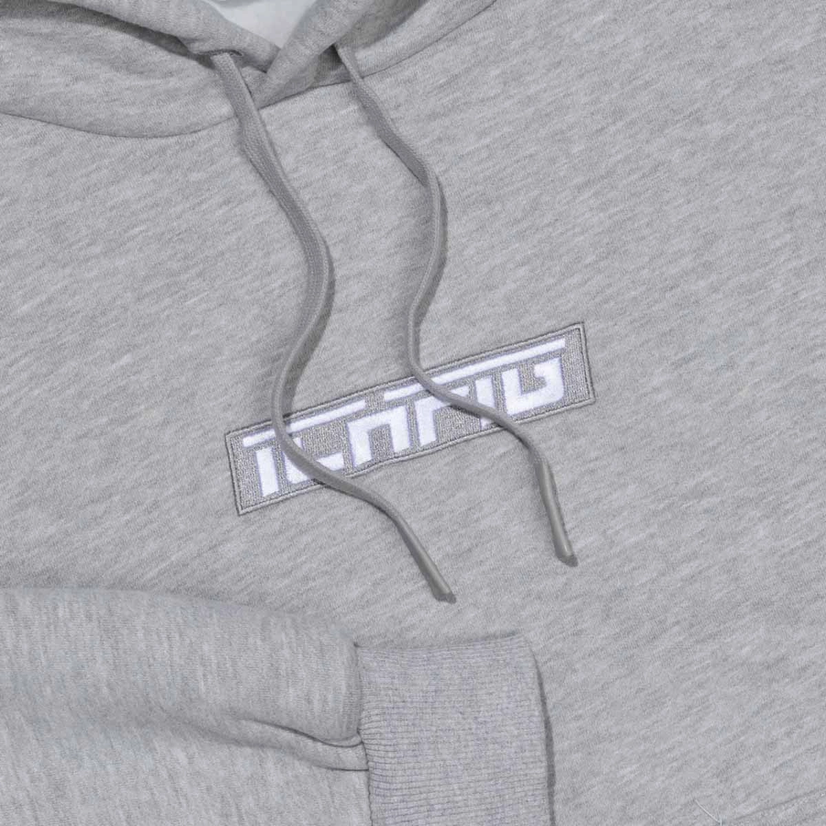 senior option Ichpig - Strike Anorak Hoodie Grey Marle