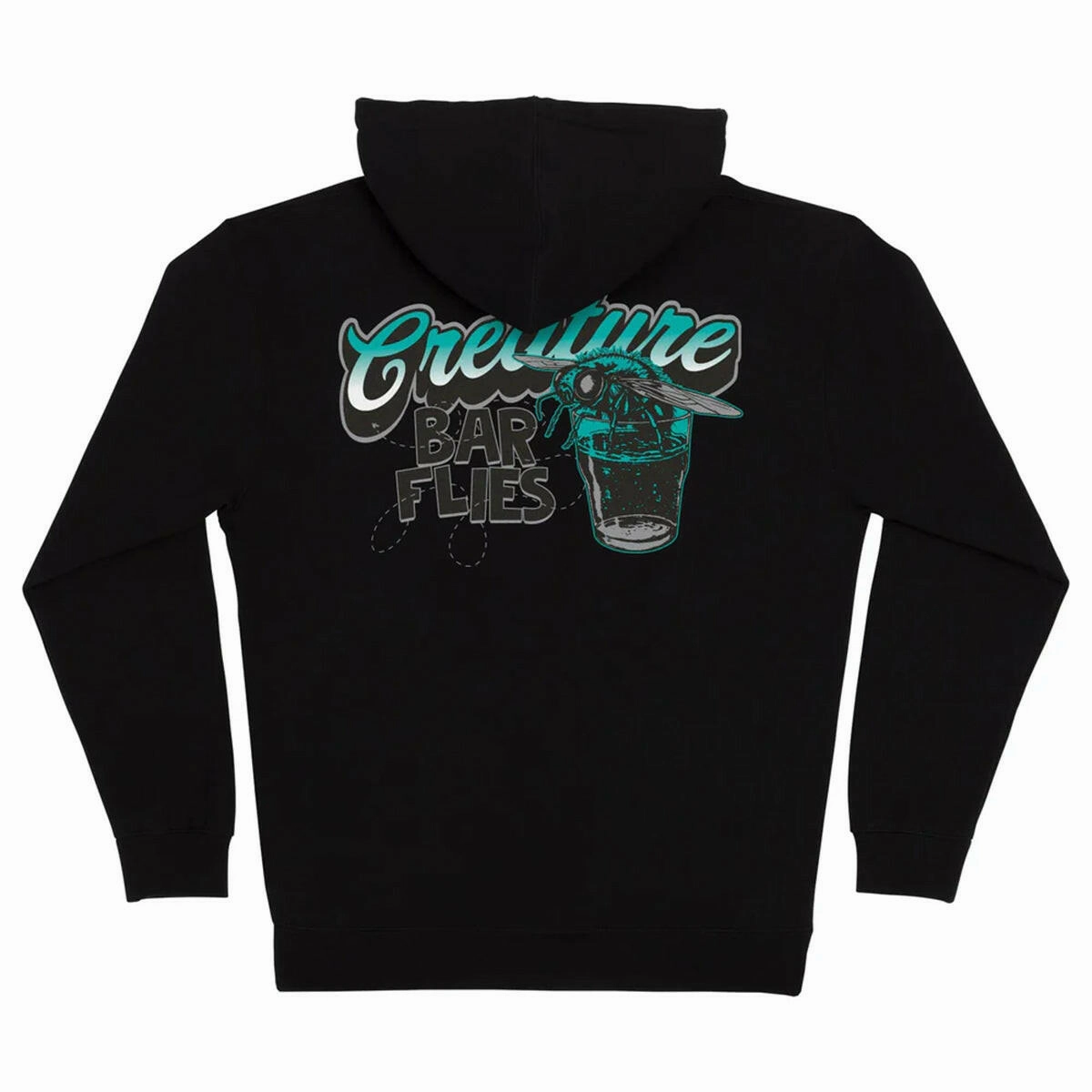 Creature - Barfly Zip Hoodie Black City Mood