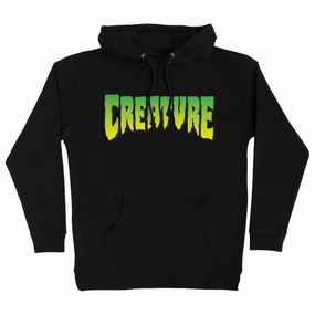 Creature - Logo Hoodie Black Modern Street horseback riding outfit