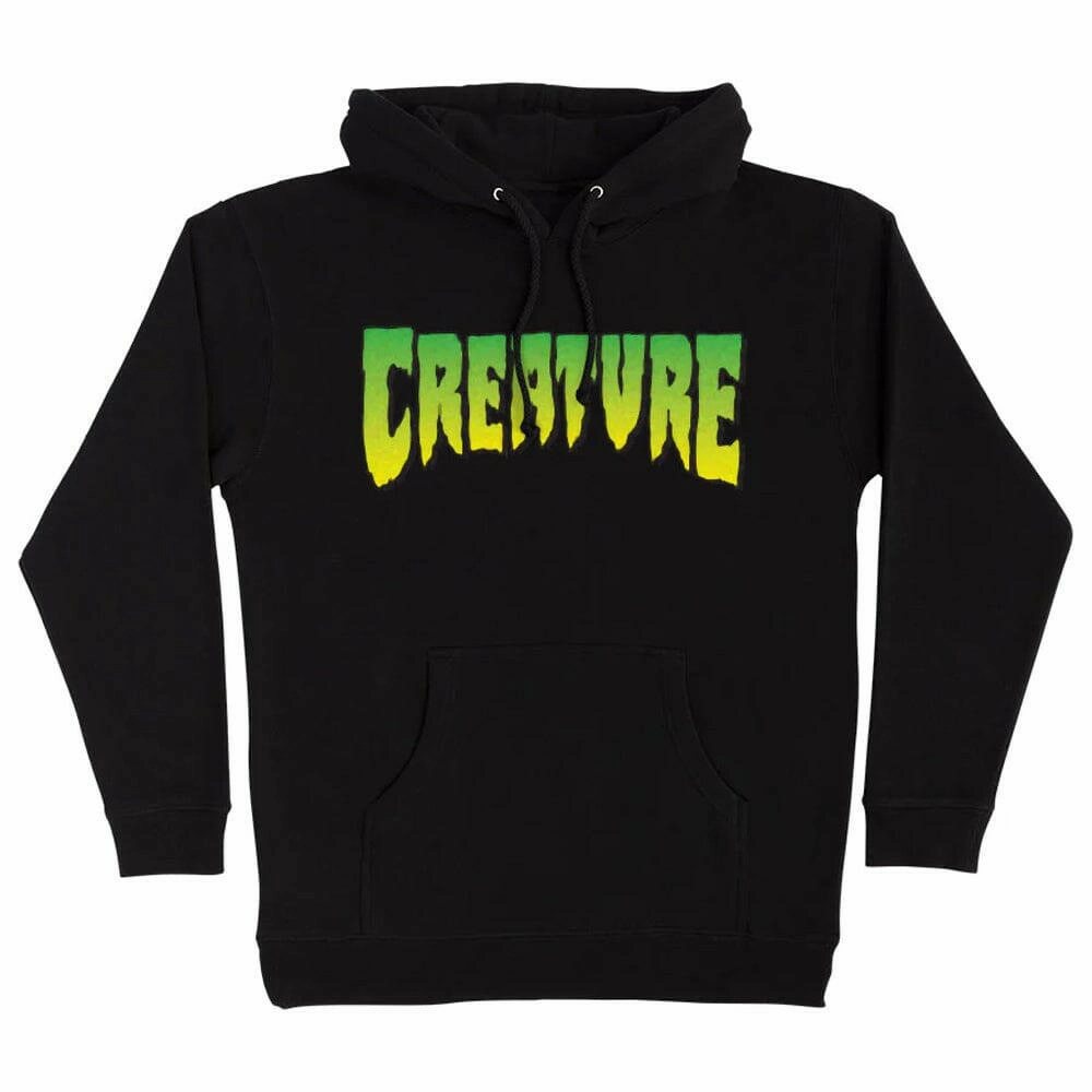 Creature - Logo Hoodie Black Modern Street horseback riding outfit