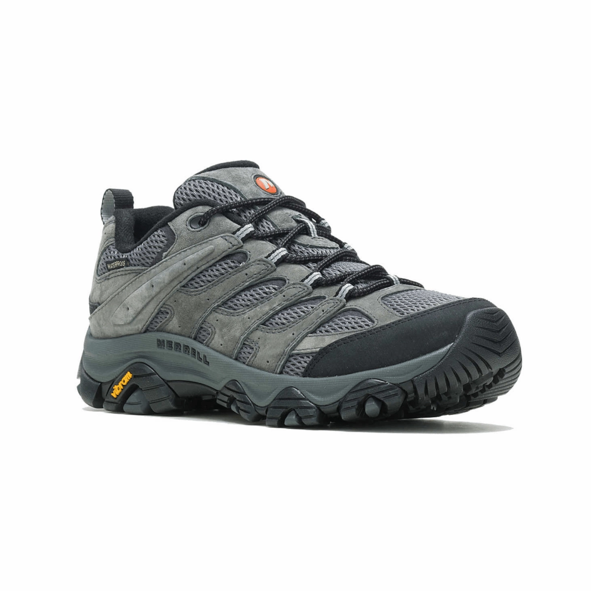 Merrell Men's Moab 3 Waterproof Wide Granite Vapor Wick Fabric