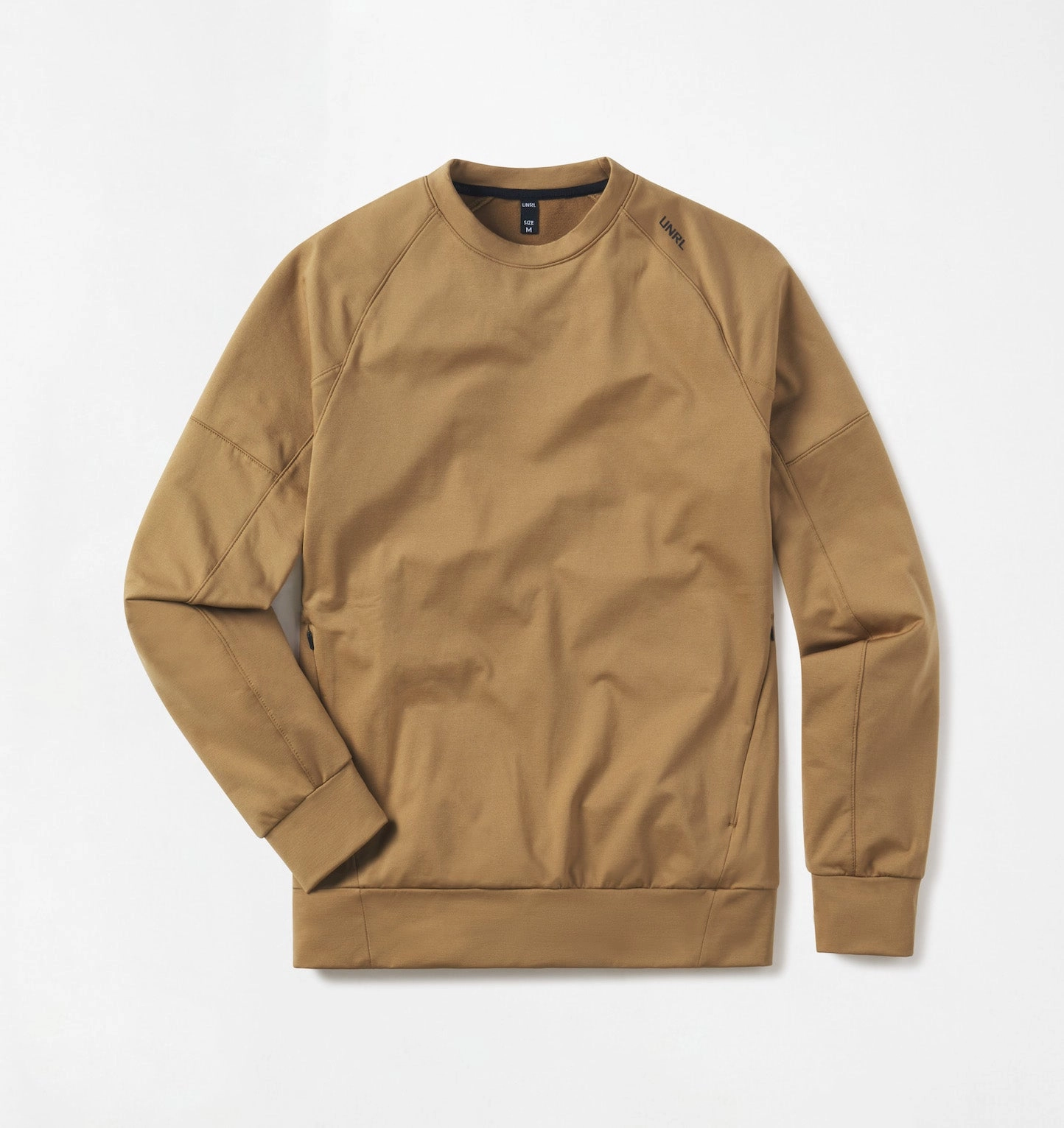 Layered Ventilation Zones ContrastTipping Crossover Crewneck