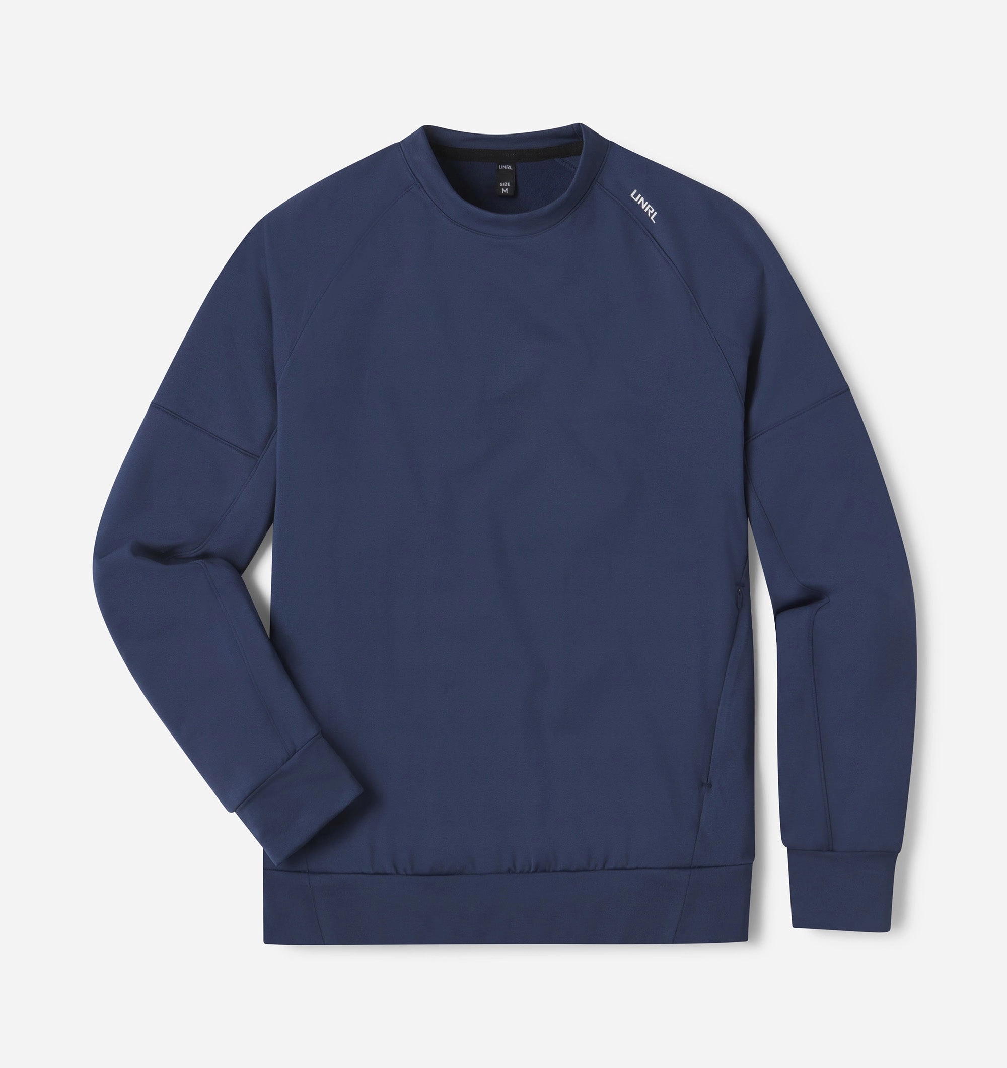 Tear Resistant Reinforcement Crossover Crewneck