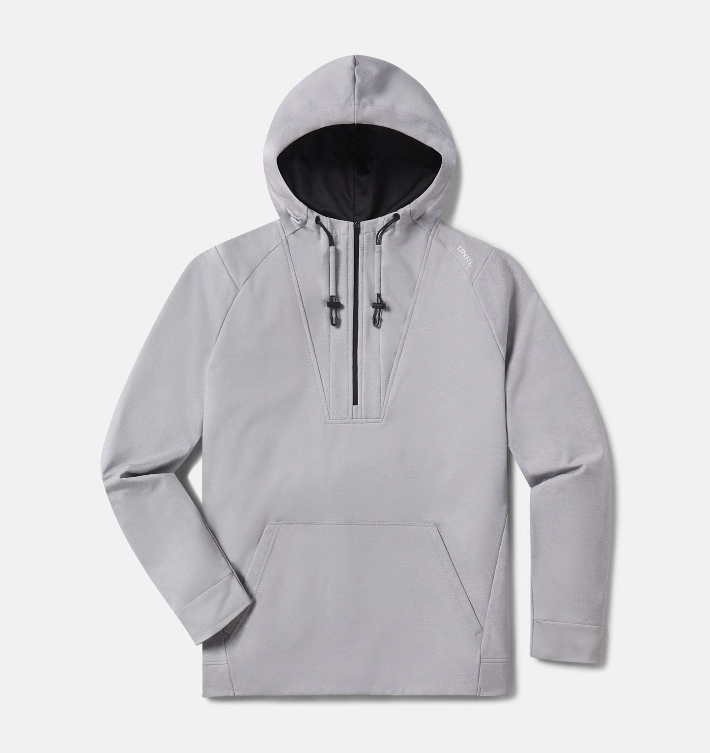 Fashionable Look CarbonNeutral Production Crossover Half-Zip Hoodie