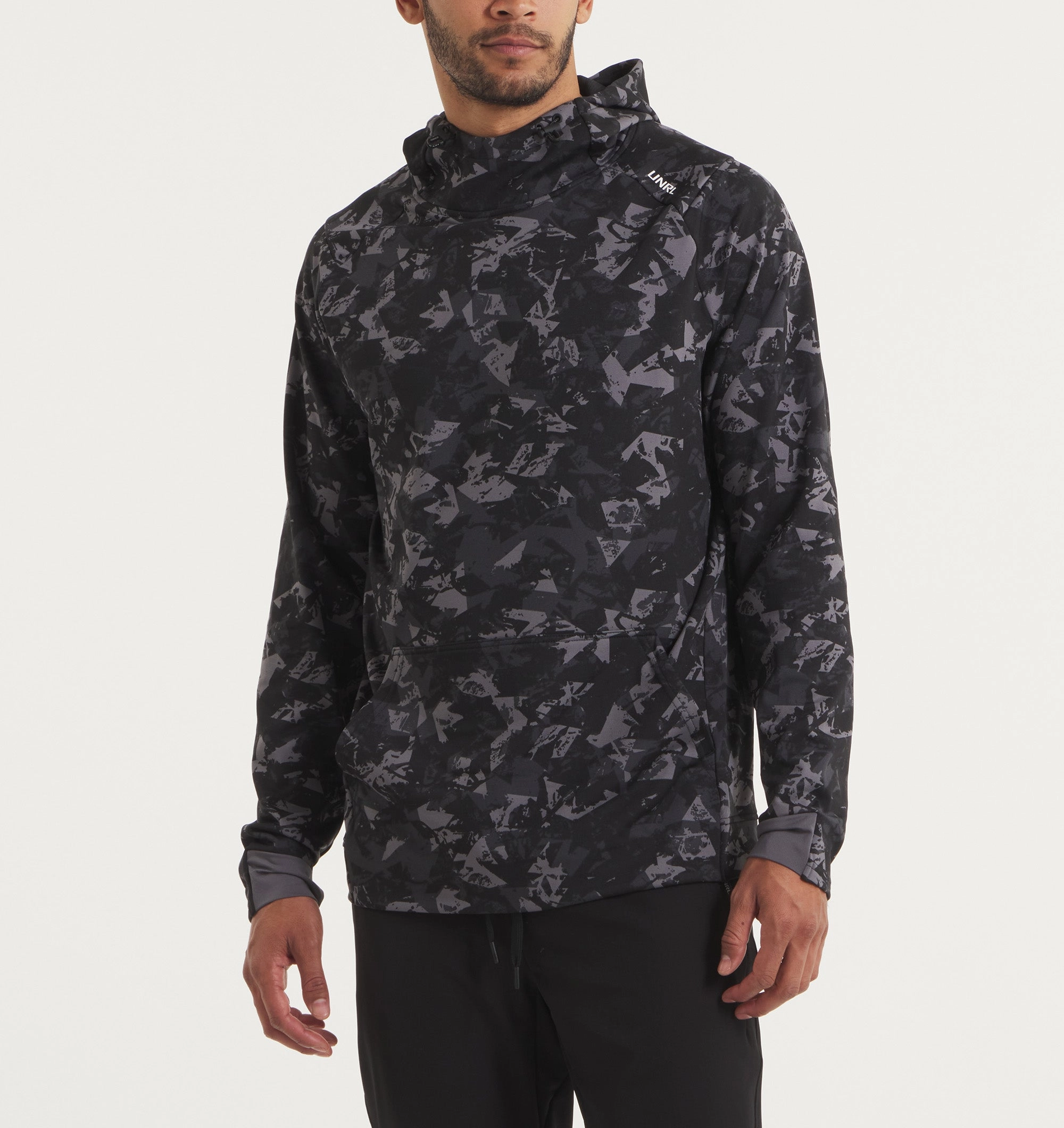 FoldableFeature Bluesign Approved Material Crossover Hoodie II