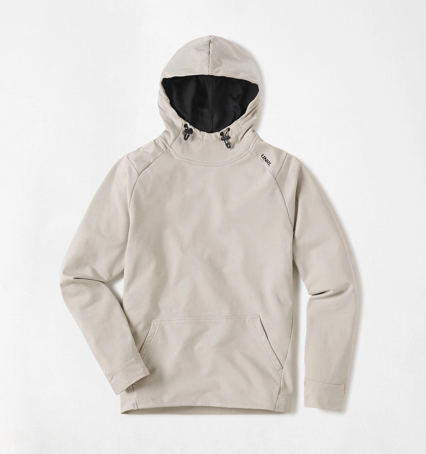 Non Closure Collar Crossover Hoodie II