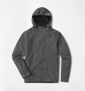 Weighted Hem Design Crossover Hoodie II