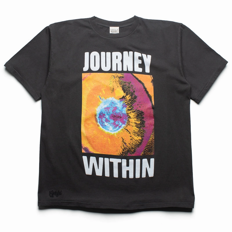 Colorfastness CRTFD Journey Within Tee - Vintage Black