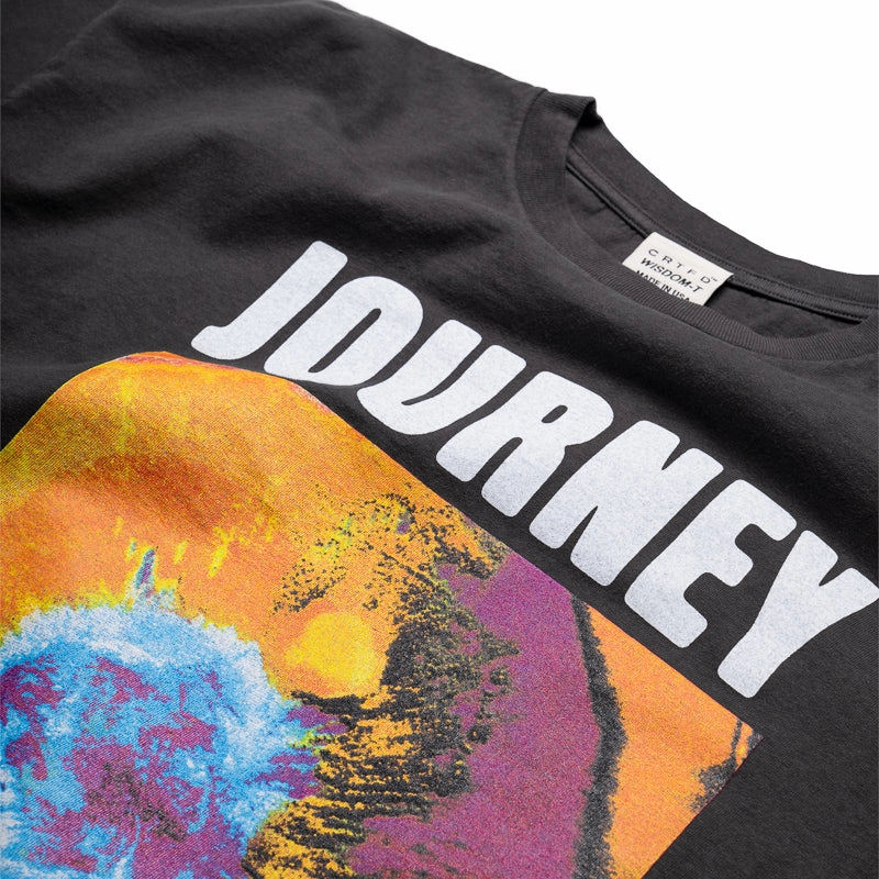 CRTFD Journey Within Tee - Vintage Black Below knee uniqueness